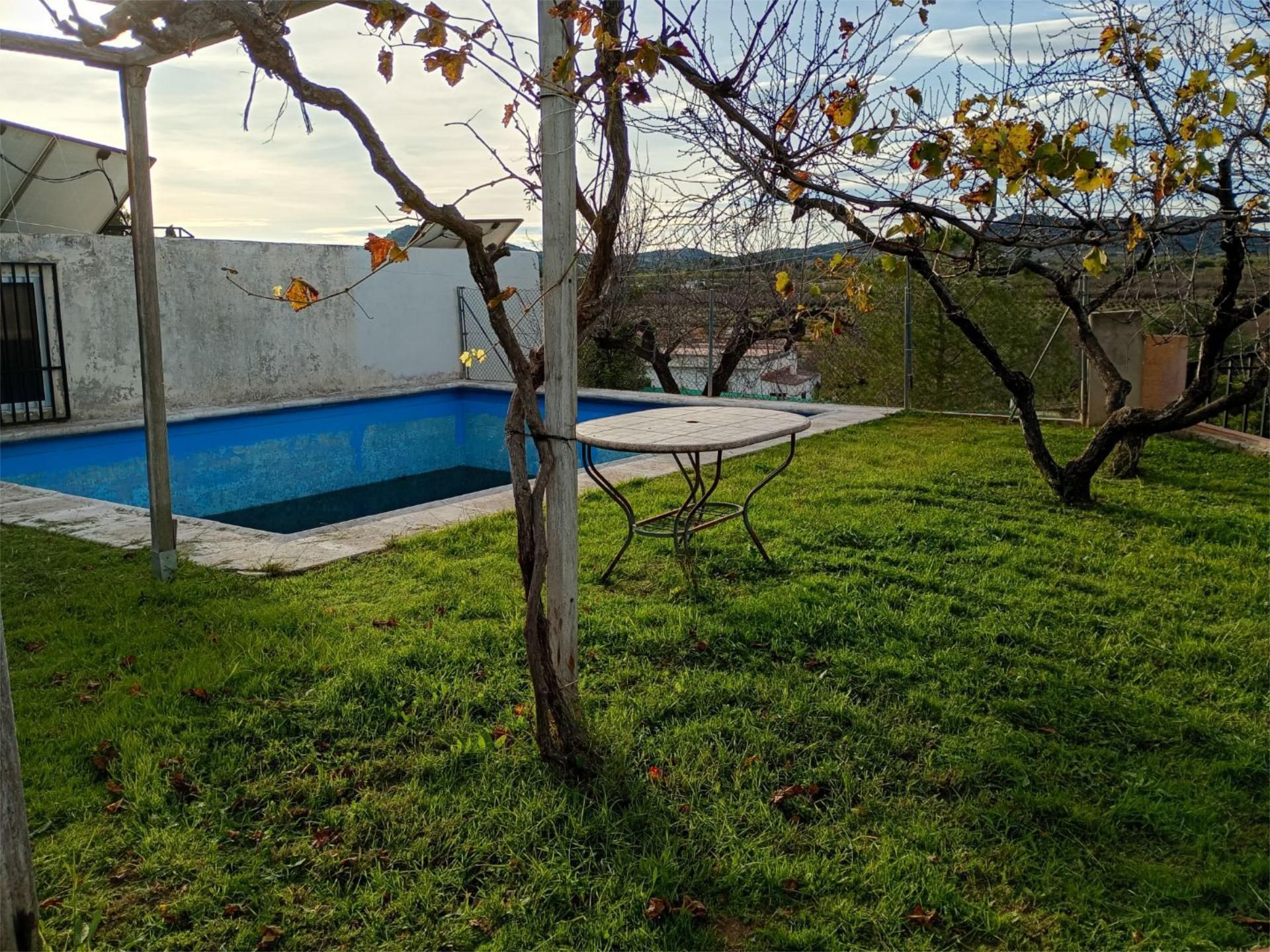 Piscina de Finca rústica en venda en Casinos amb Aire condicionat, Terrassa i Piscina