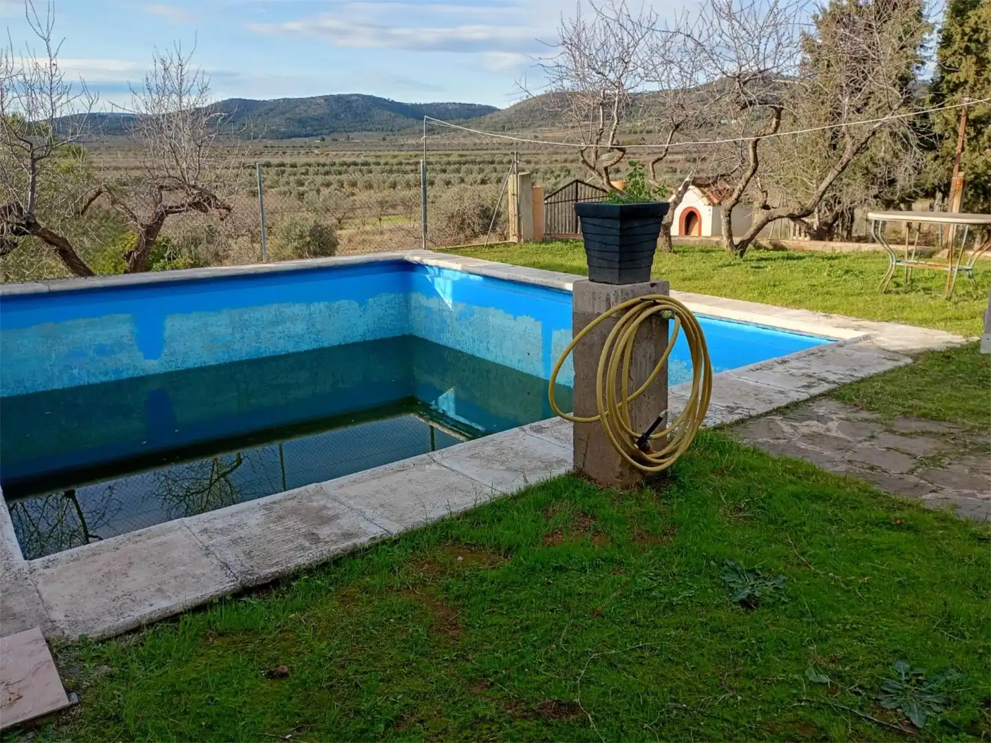 Piscina de Finca rústica en venta en Casinos con Aire acondicionado, Terraza y Piscina