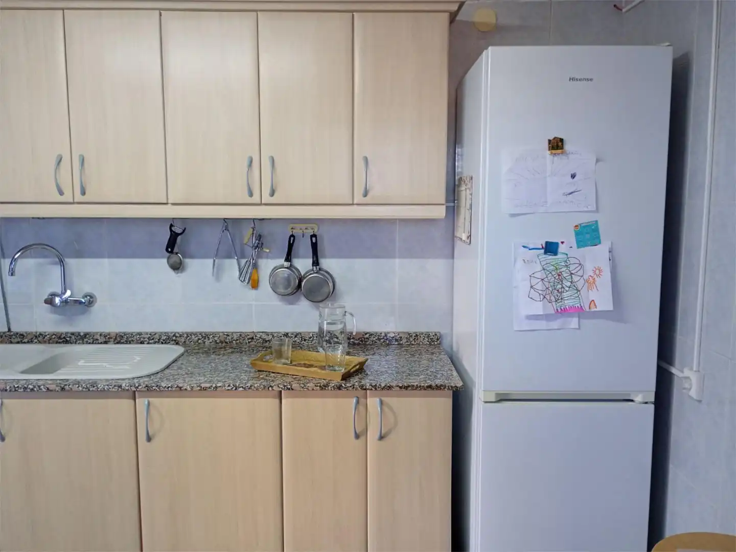 Cocina de Finca rústica en venta en Casinos con Aire acondicionado, Terraza y Piscina