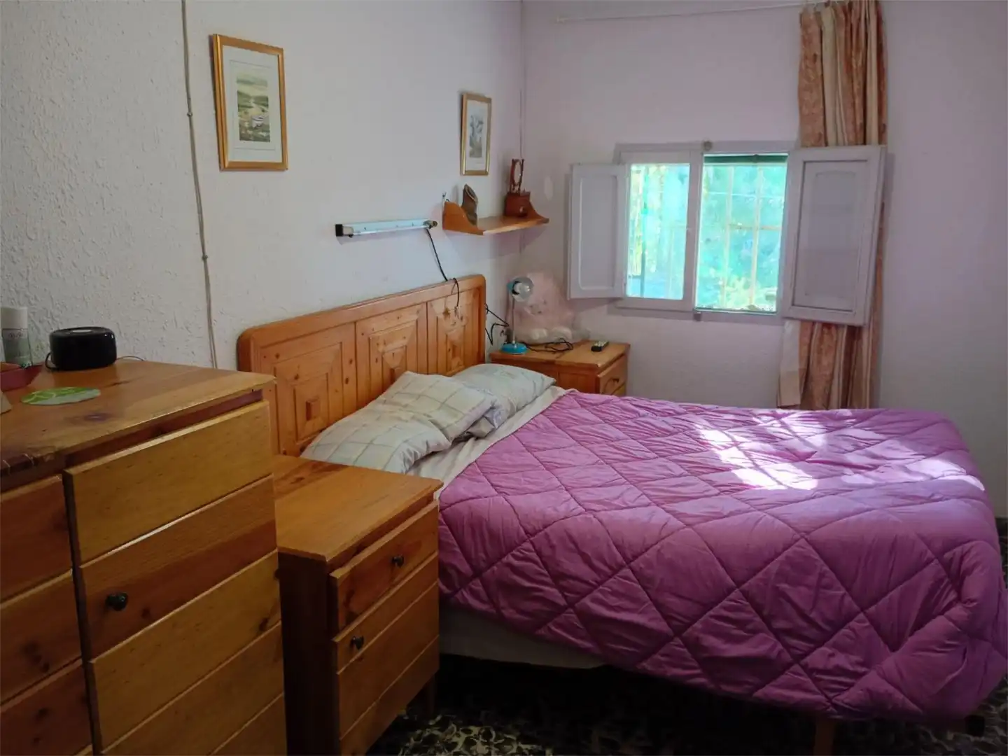 Habitación de Finca rústica en venta en Casinos con Aire acondicionado, Terraza y Piscina