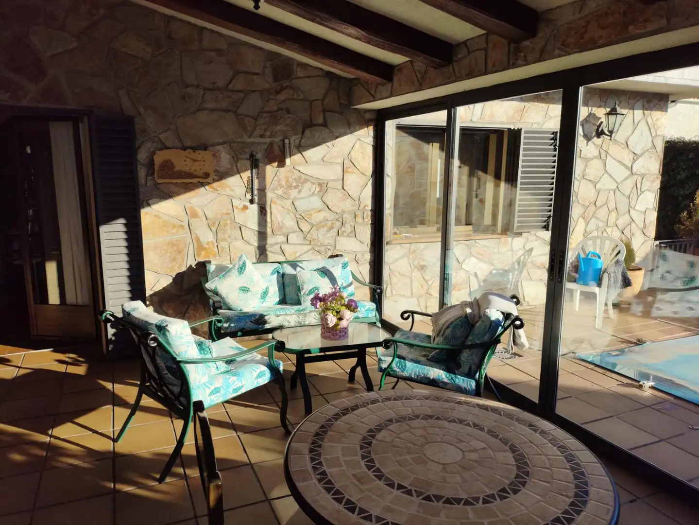 Houses for sale in Calle de San Lázaro, 72, Buitrago del Lozoya Terrace of Houses for sale in Buitrago del Lozoya with Air Conditioner, Terrace and Swimming Pool