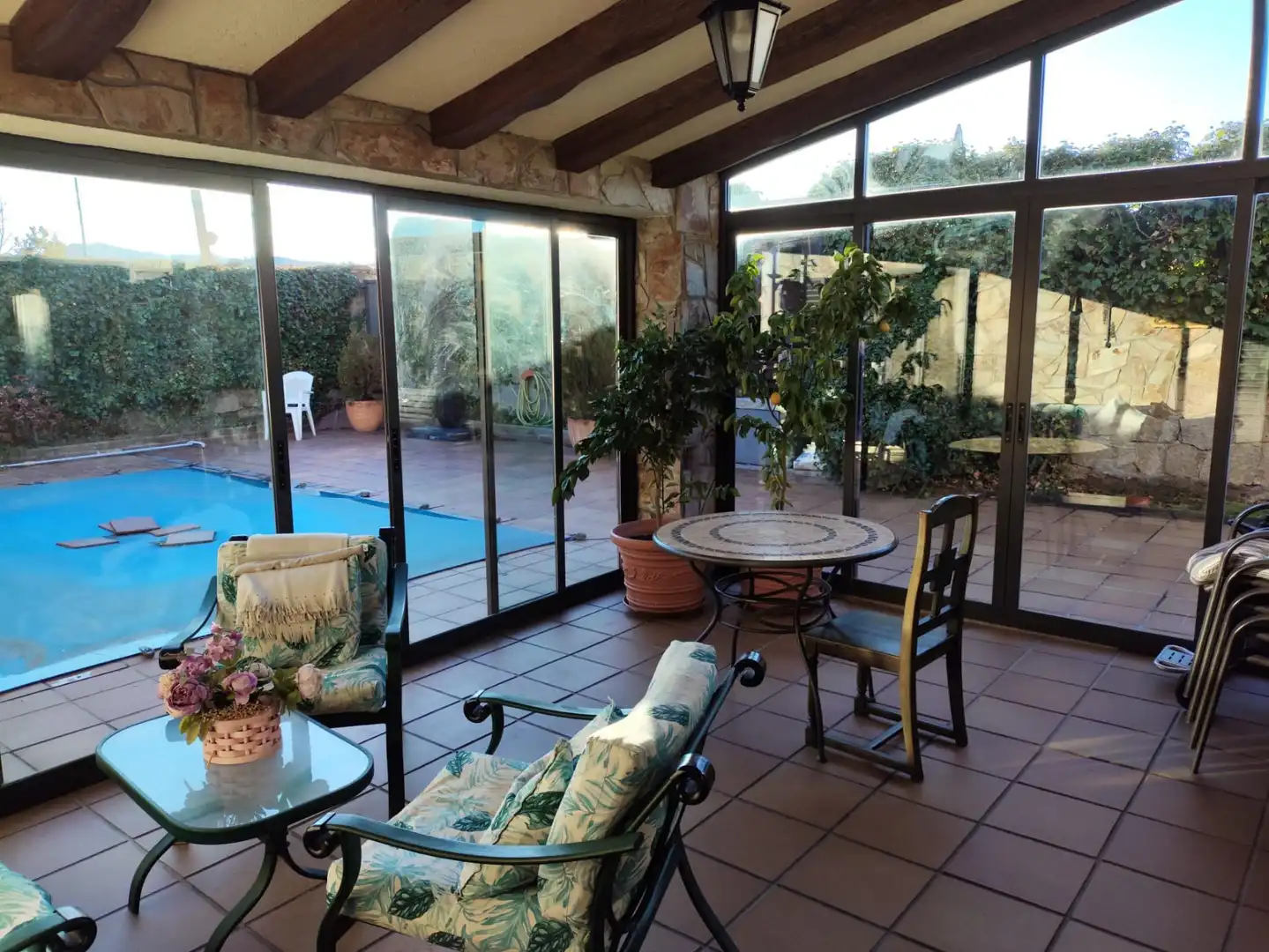 Houses for sale in Calle de San Lázaro, 72, Buitrago del Lozoya Terrace of Houses for sale in Buitrago del Lozoya with Air Conditioner, Terrace and Swimming Pool
