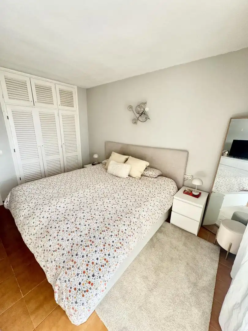 Bedroom of Flat for sale in Sant Josep de sa Talaia  with Air Conditioner, Terrace and Swimming Pool