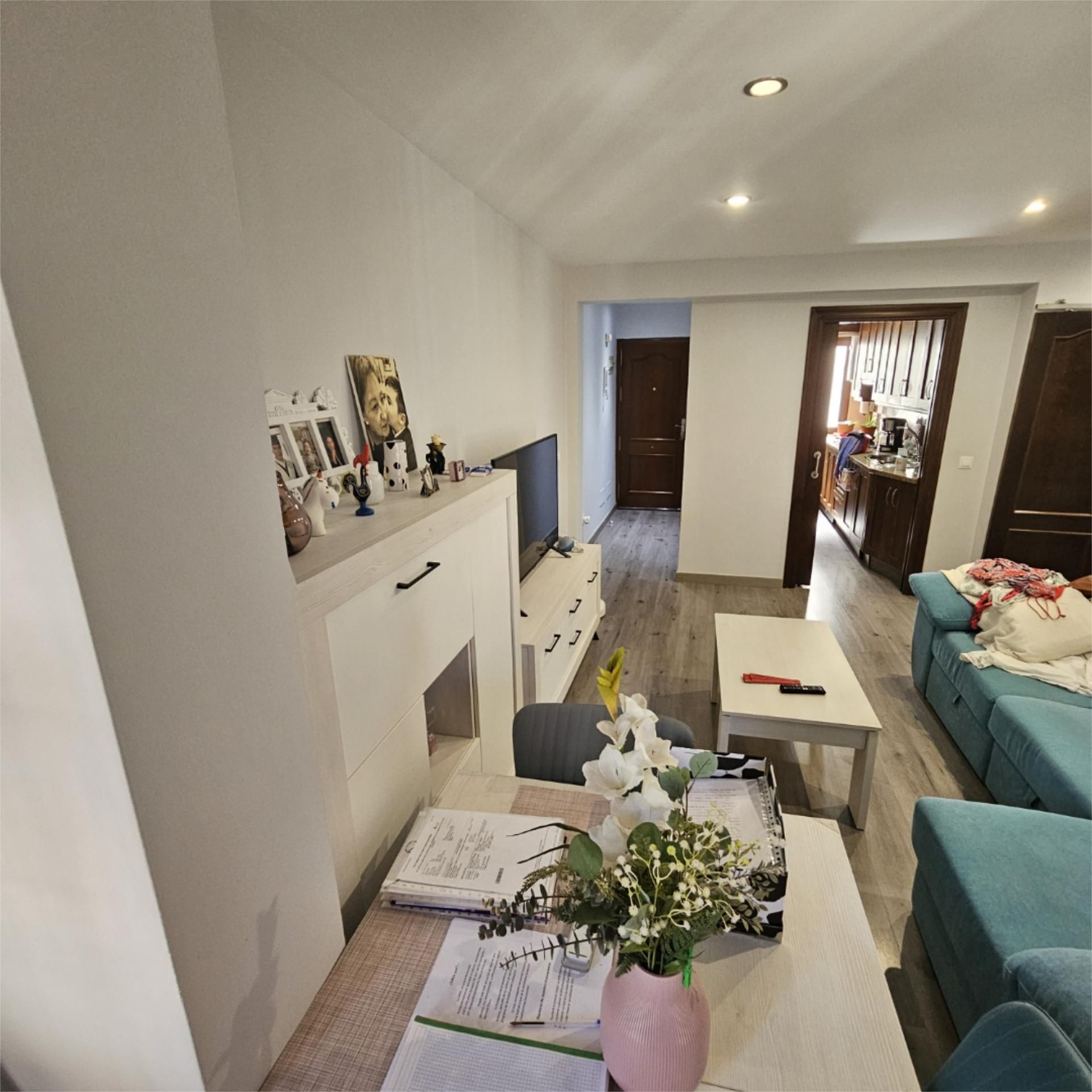 Sala d'estar de Pis en venda en Málaga Capital amb Aire condicionat