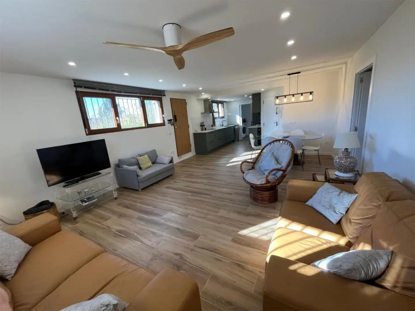Apartamento de alquiler en Calle Larissa, 7, Montañar - El Arenal Sala de estar de Apartamento de alquiler en Jávea / Xàbia