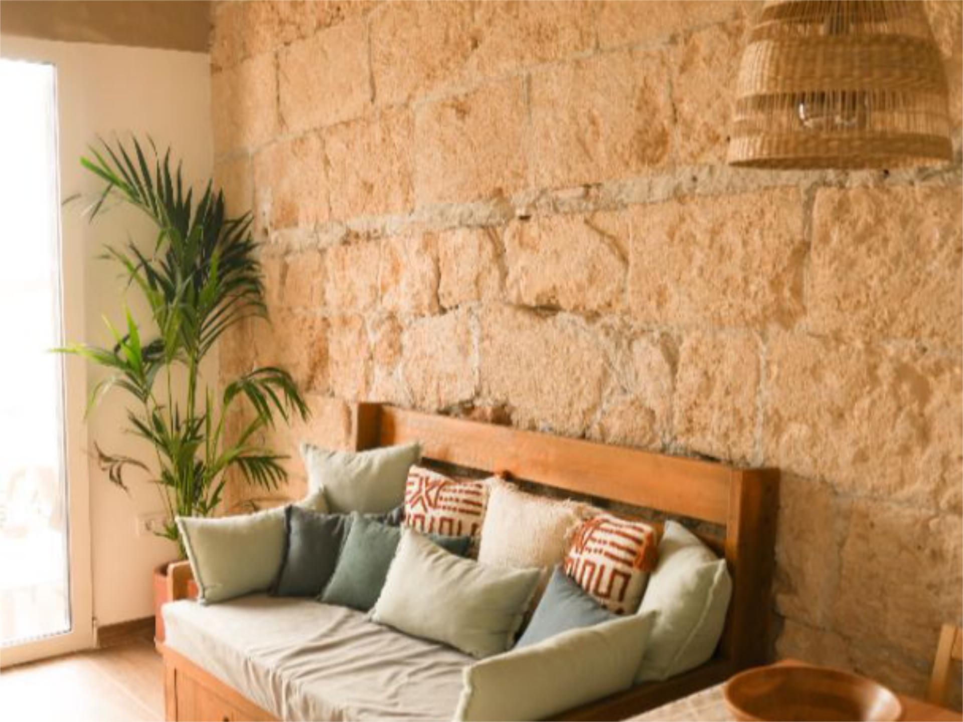 Living room of Flat to rent in Jávea / Xàbia  with Air Conditioner, Heating and Furnished