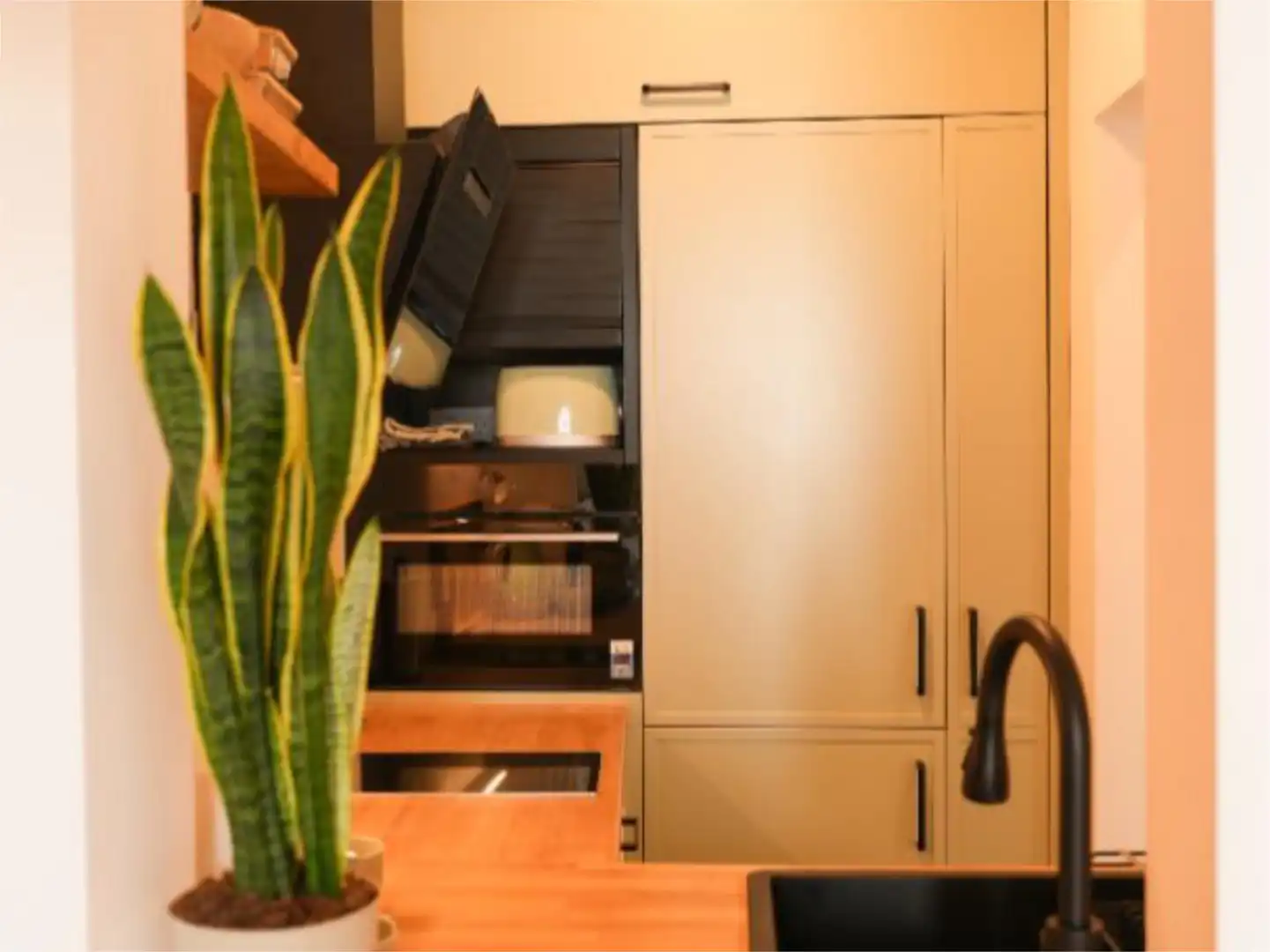 Cocina de Piso de alquiler en Jávea / Xàbia con Aire acondicionado, Calefacción y Amueblado