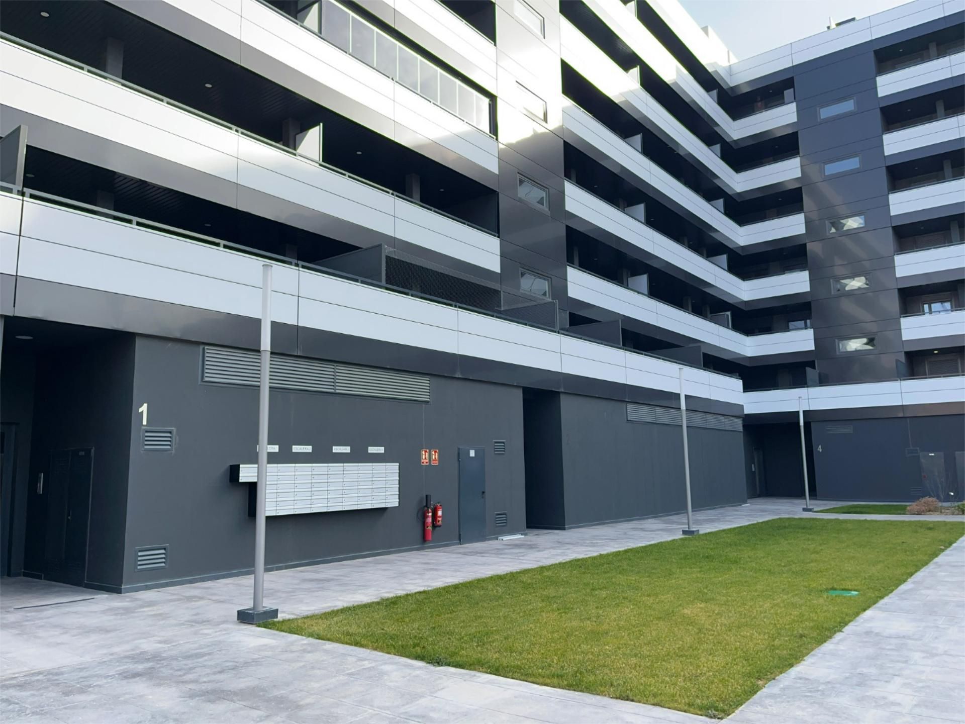 Flat to rent in Calle de Gran Turismo, 5, Arcosur Exterior view of Flat to rent in Zaragoza Capital with Air Conditioner, Heating and Terrace