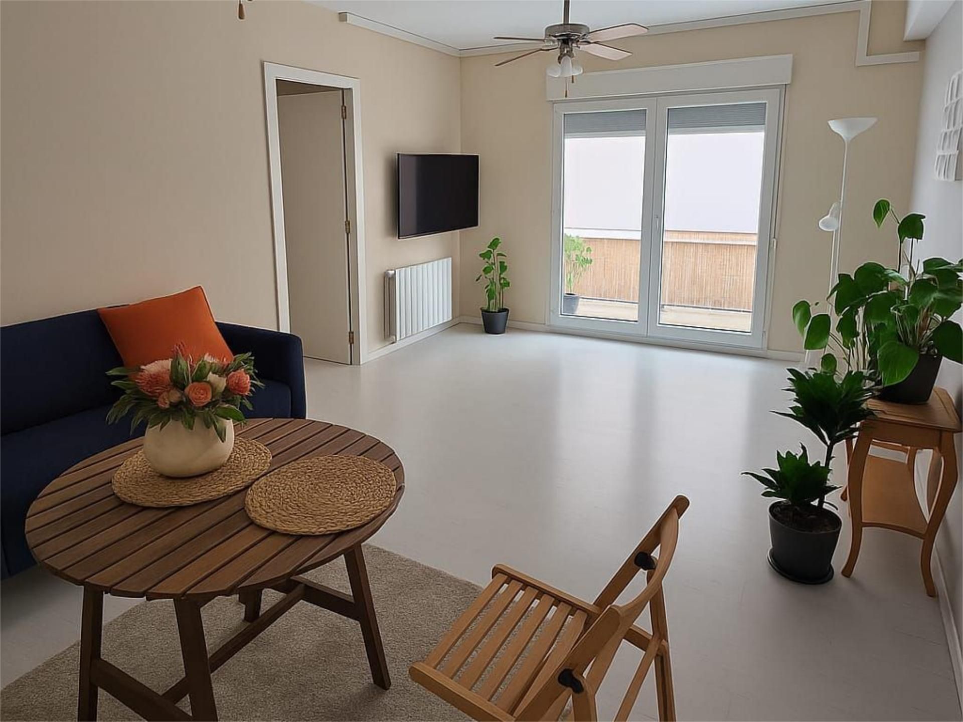 Sala d'estar de Pis de lloguer en Collado Villalba amb Aire condicionat, Calefacció i Jardí privat