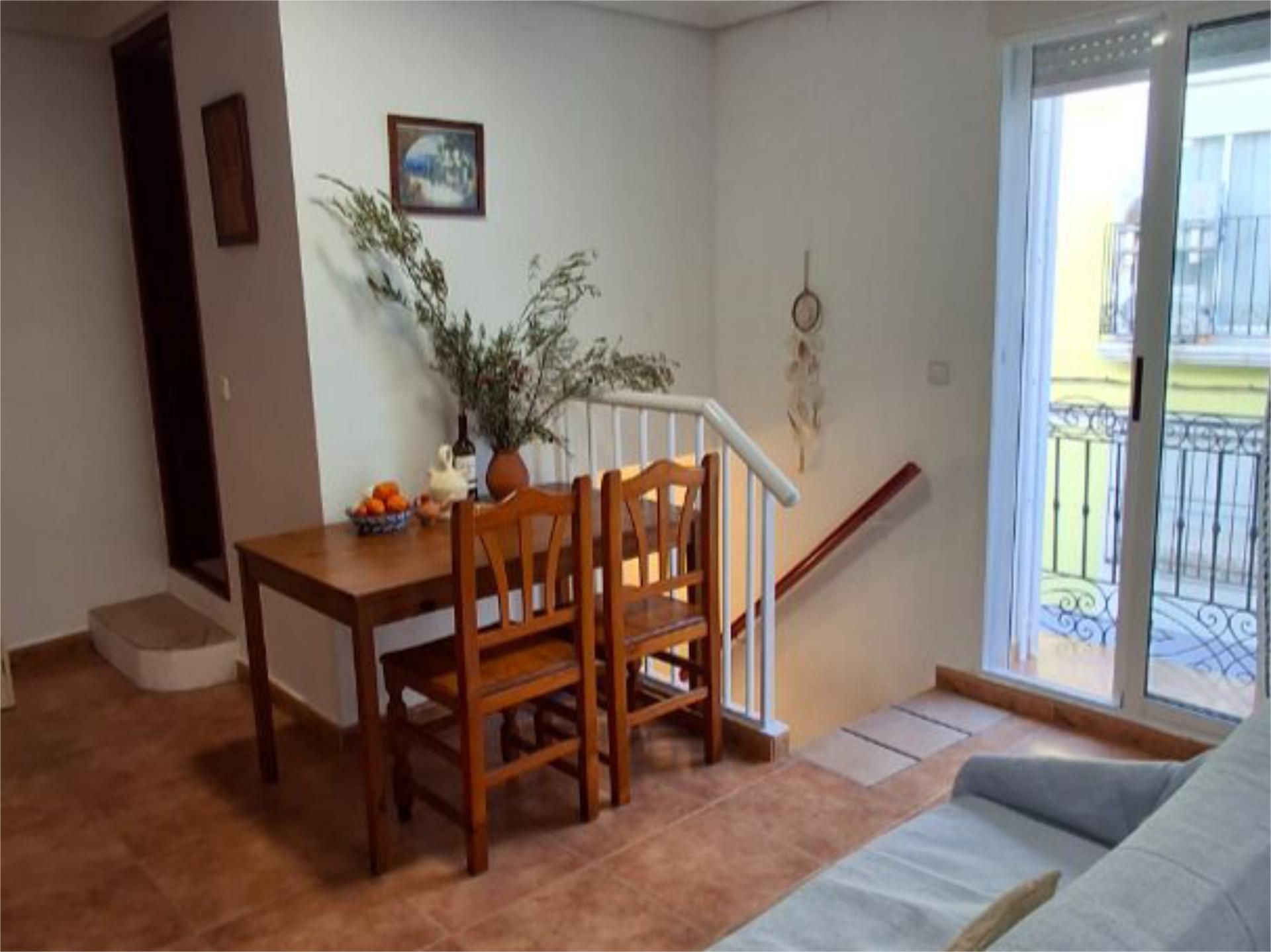 Menjador de Casa adosada per a compartir en Villajoyosa / La Vila Joiosa amb Aire condicionat, Calefacció i Moblat