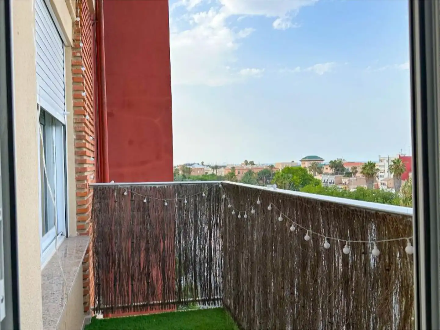 Balcony of Flat for rent in Valencia  with Air Conditioner, Furnished and Balcony