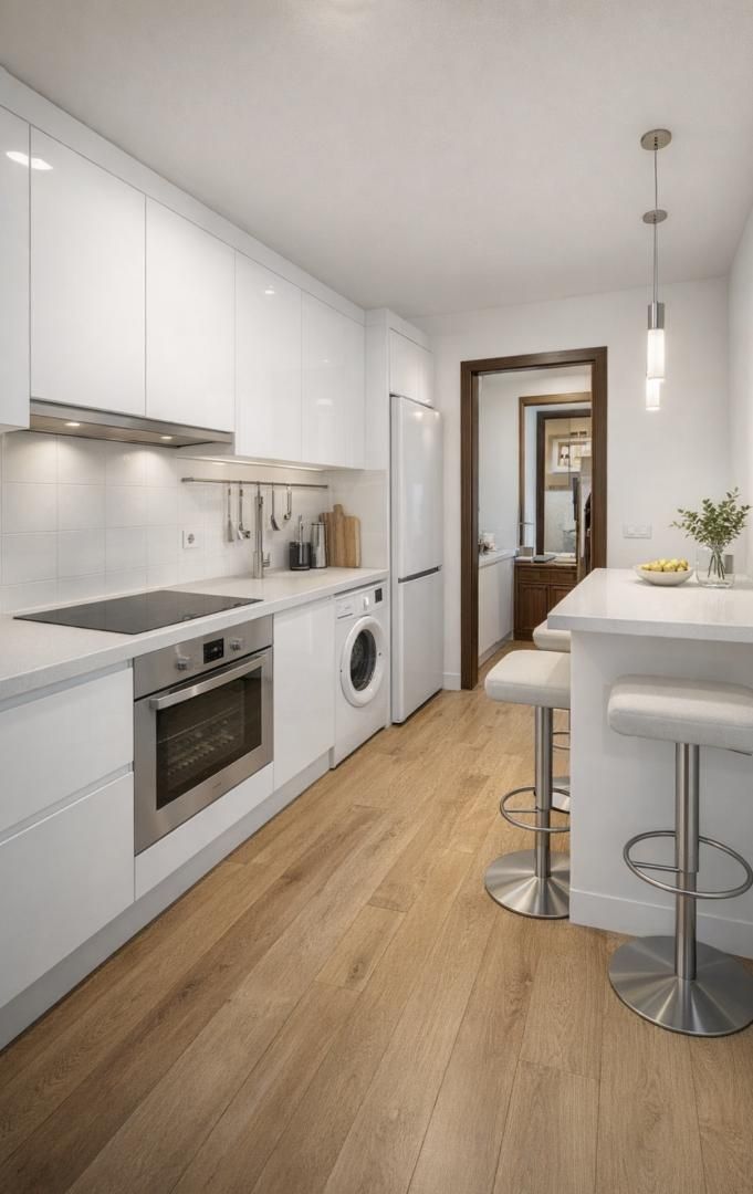 Cuina de Pis en venda en Getafe amb Aire condicionat i Balcó