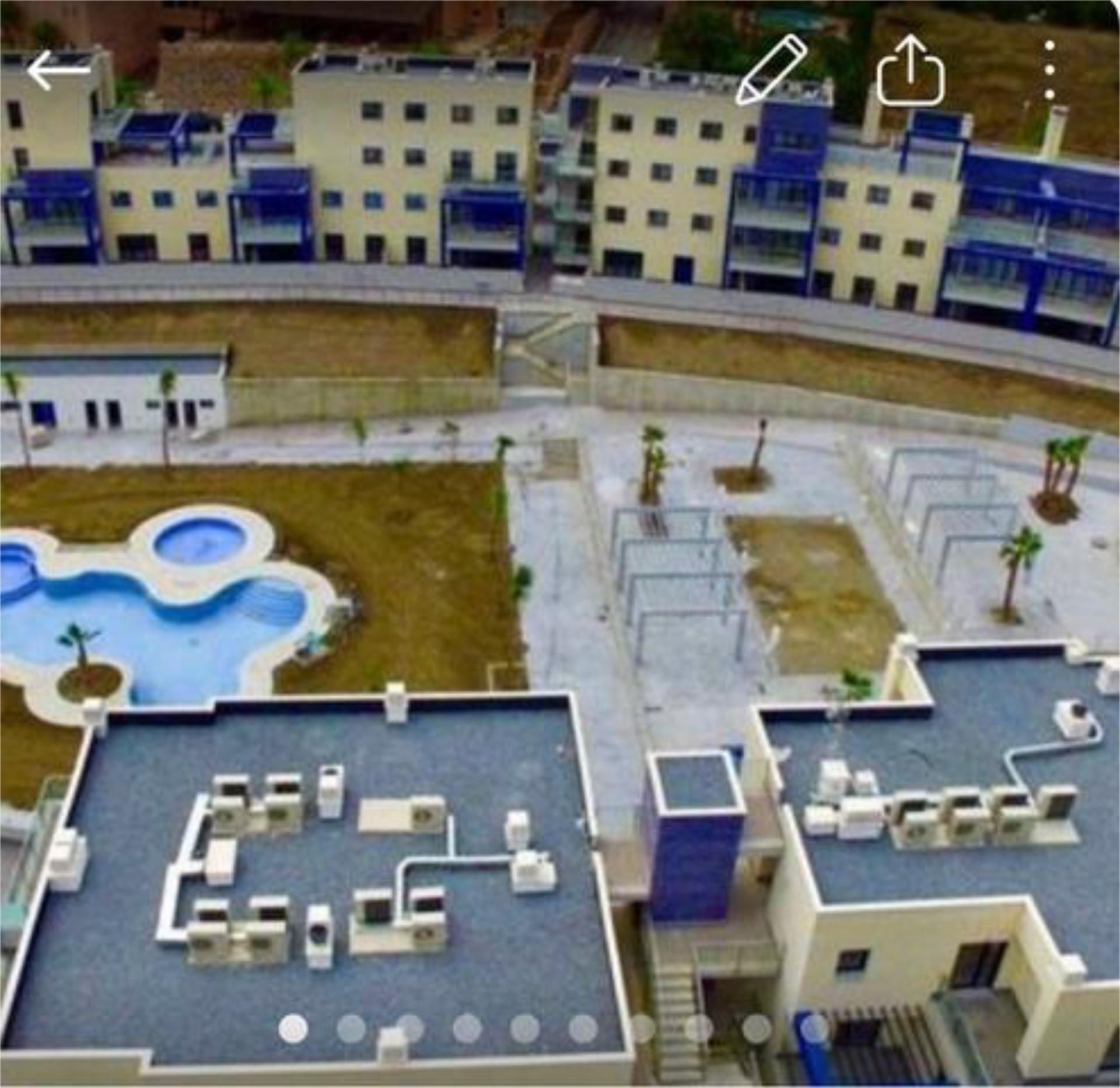 Piscina de Apartament de lloguer en Almuñécar amb Calefacció, Jardí privat i Terrassa