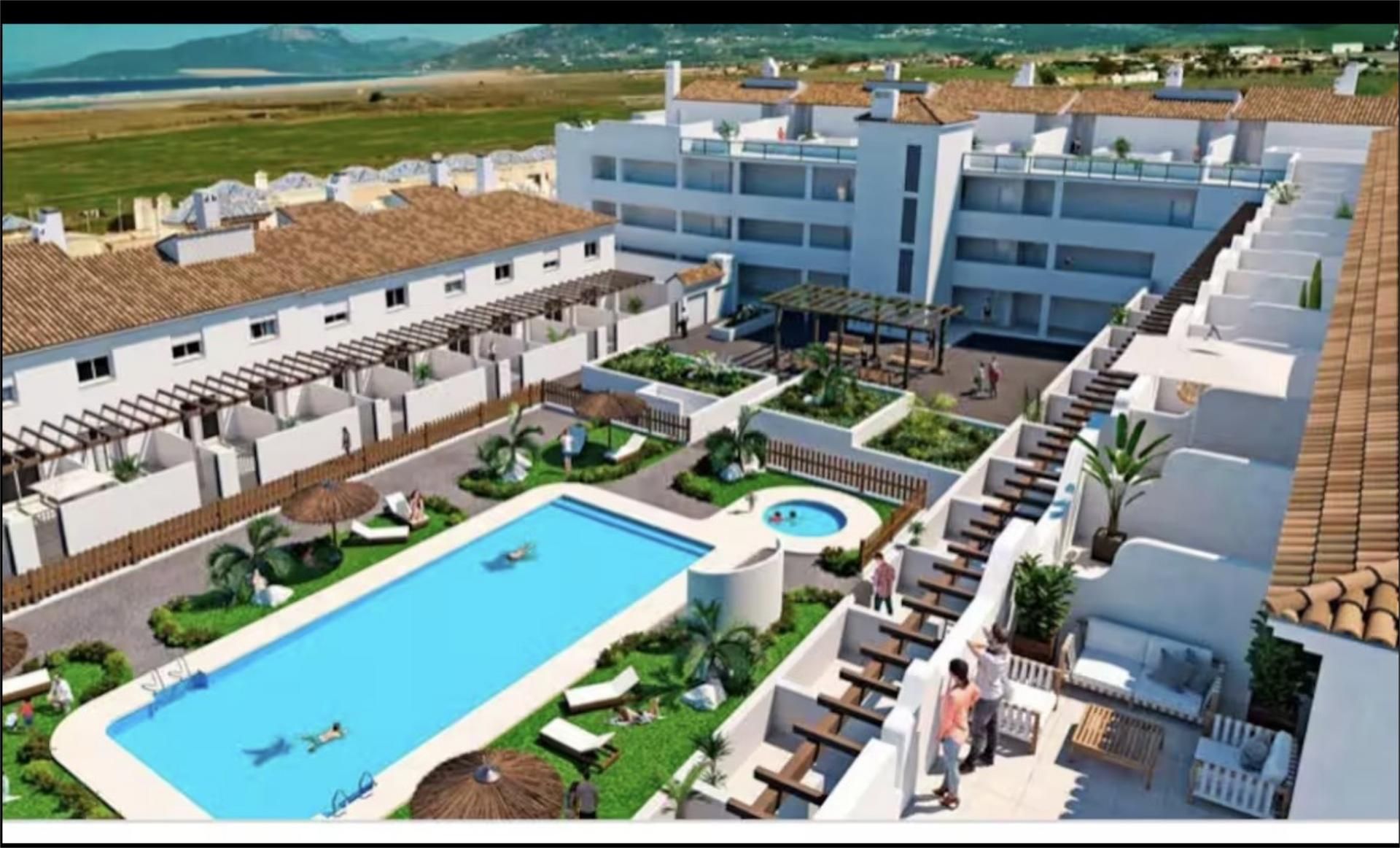 Exterior view of Duplex for sale in Tarifa  with Heating, Private garden and Terrace