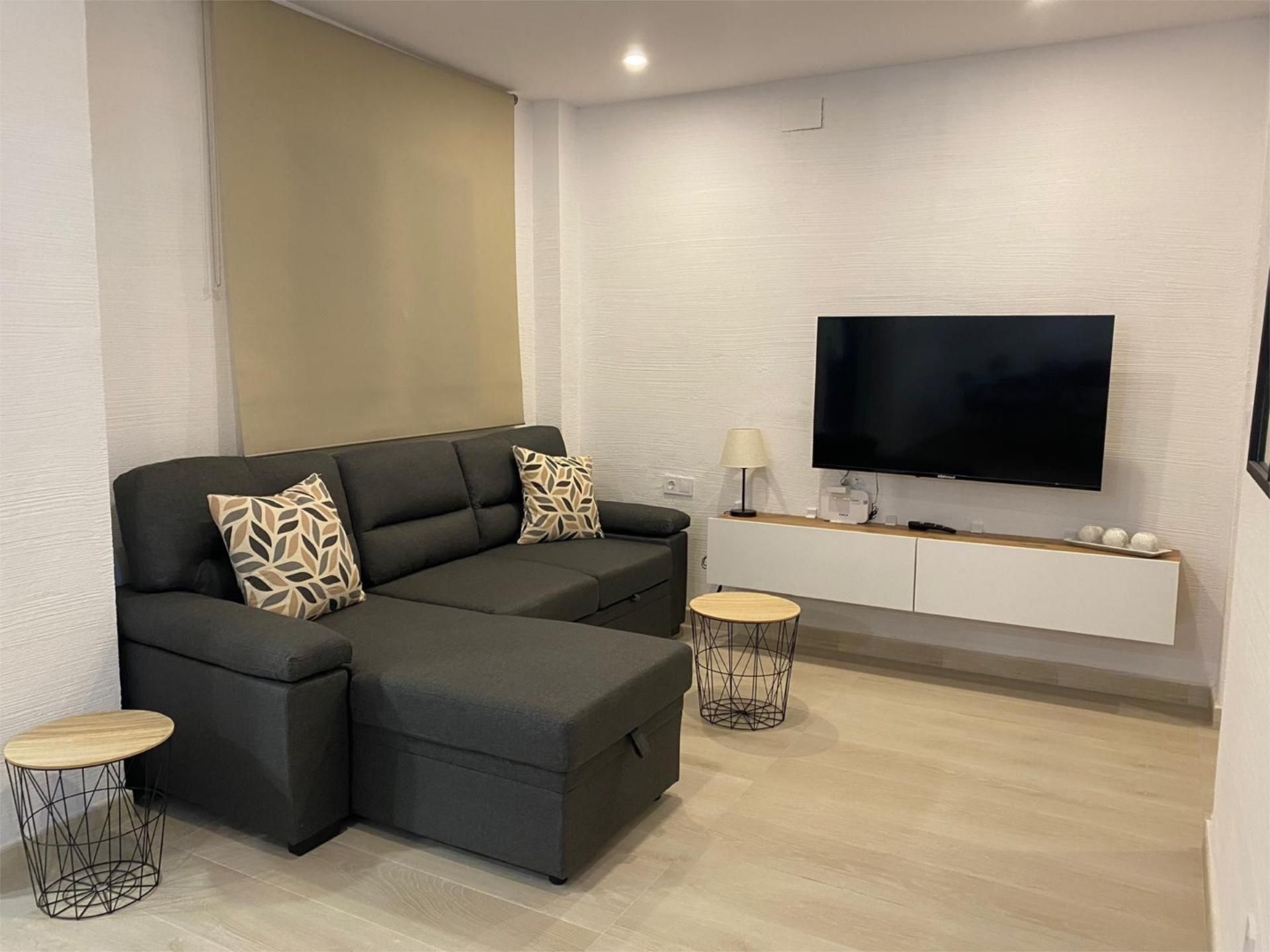 Living room of Flat to rent in Alicante / Alacant  with Air Conditioner and Terrace