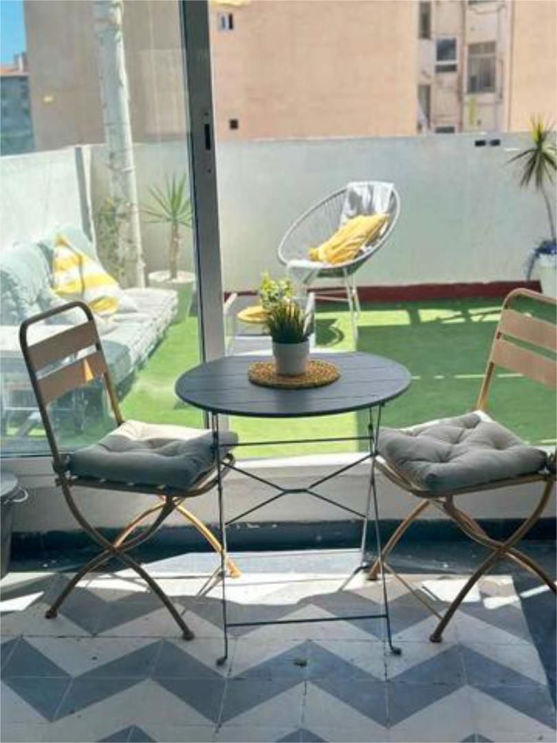 Apartamento en venta en Parque Ayala - Jardín de la Abadía - Huelín Terraza de Apartamento en venta en Málaga Capital