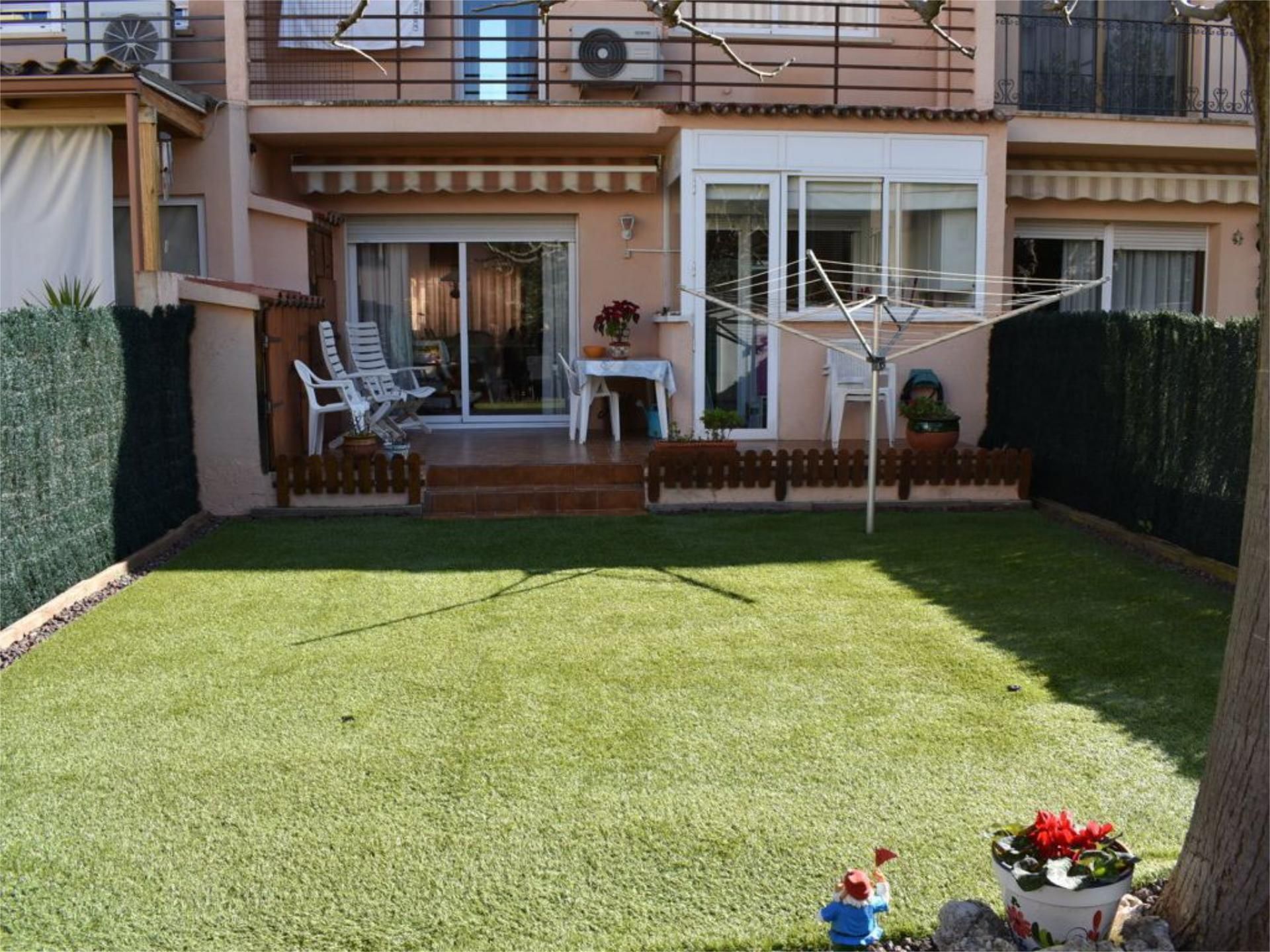 Jardí de Casa adosada en venda en La Garriga amb Aire condicionat, Calefacció i Parquet