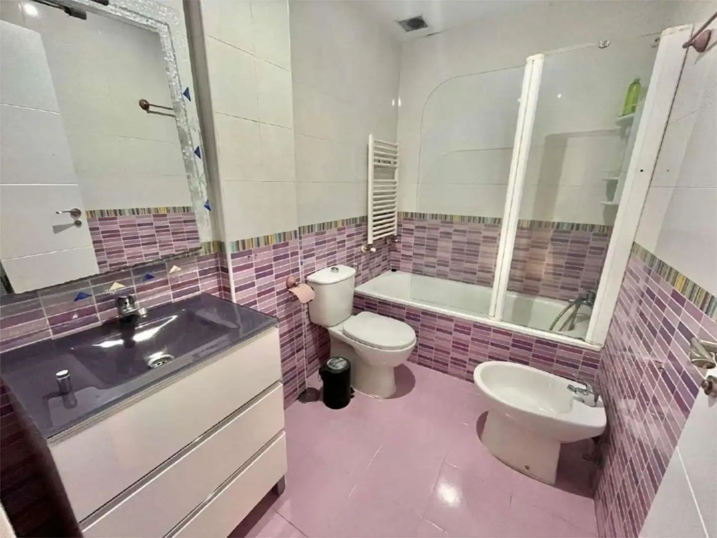 Wohnung zum Verkauf in Calle Ávalos, 19, Llerena Badezimmer von Wohnung zum Verkauf in Llerena mit Heizung, Parkett und Balkon