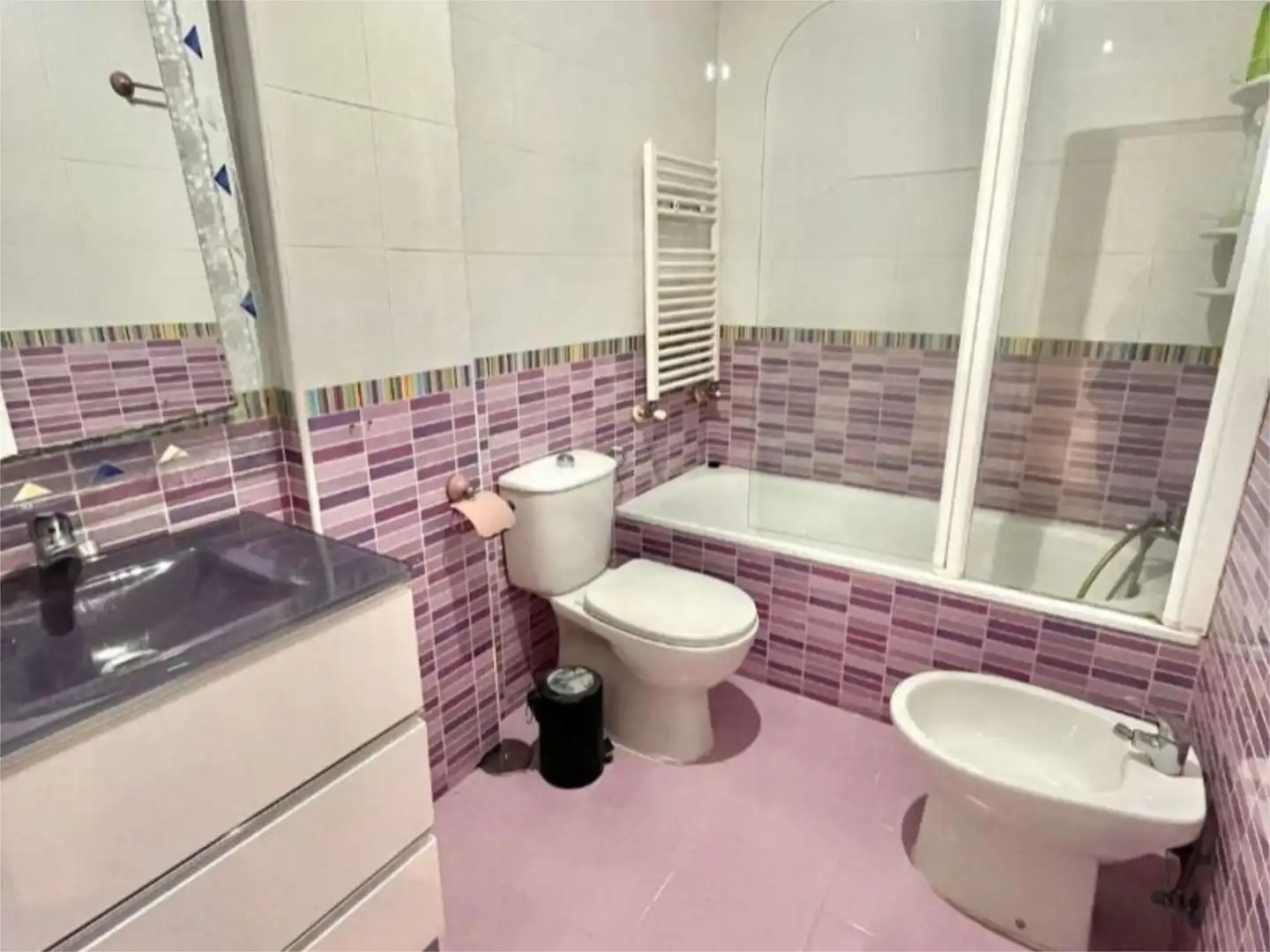 Wohnung zum Verkauf in Calle Ávalos, 19, Llerena Badezimmer von Wohnung zum Verkauf in Llerena mit Heizung, Parkett und Balkon