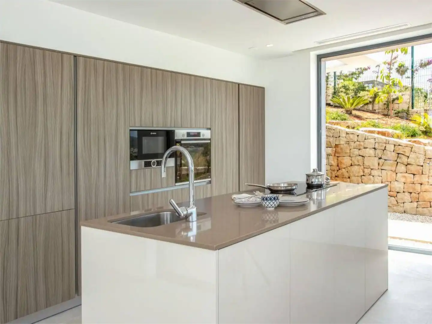 Casa o chalet de alquiler en Carrer Hans Holbein, 17, Cap Martí - El Tossalet - Pinomar Cocina de Casa o chalet de alquiler en Jávea / Xàbia con Aire acondicionado, Calefacción y Jardín privado