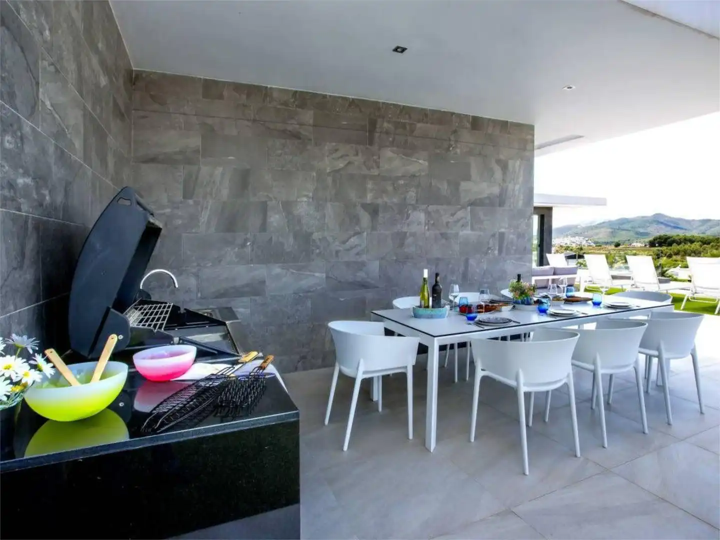 Casa o chalet de alquiler en Carrer Hans Holbein, 17, Cap Martí - El Tossalet - Pinomar Terraza de Casa o chalet de alquiler en Jávea / Xàbia con Aire acondicionado, Calefacción y Jardín privado