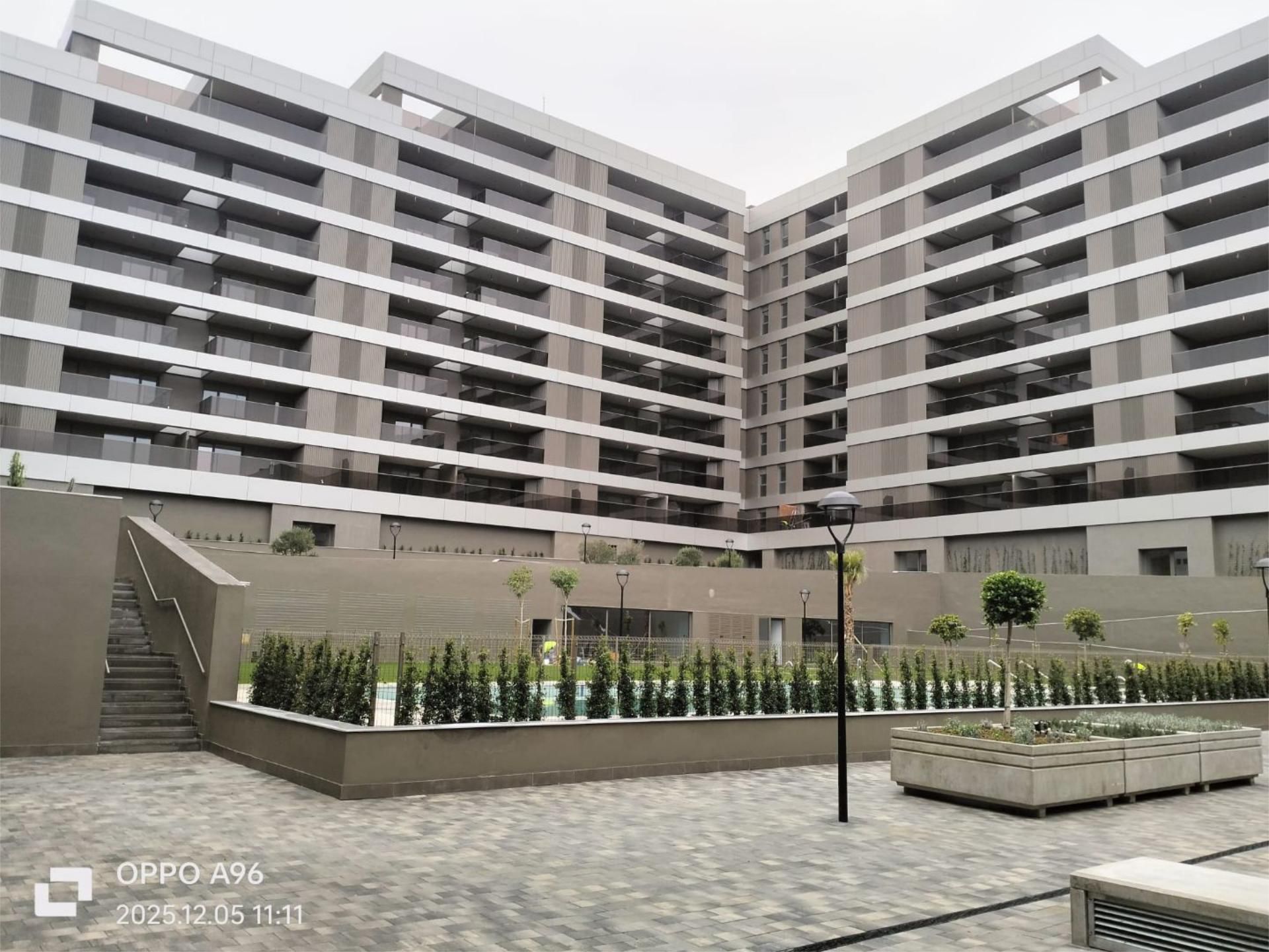 Exterior view of Flat for sale in Tomares  with Air Conditioner, Terrace and Swimming Pool