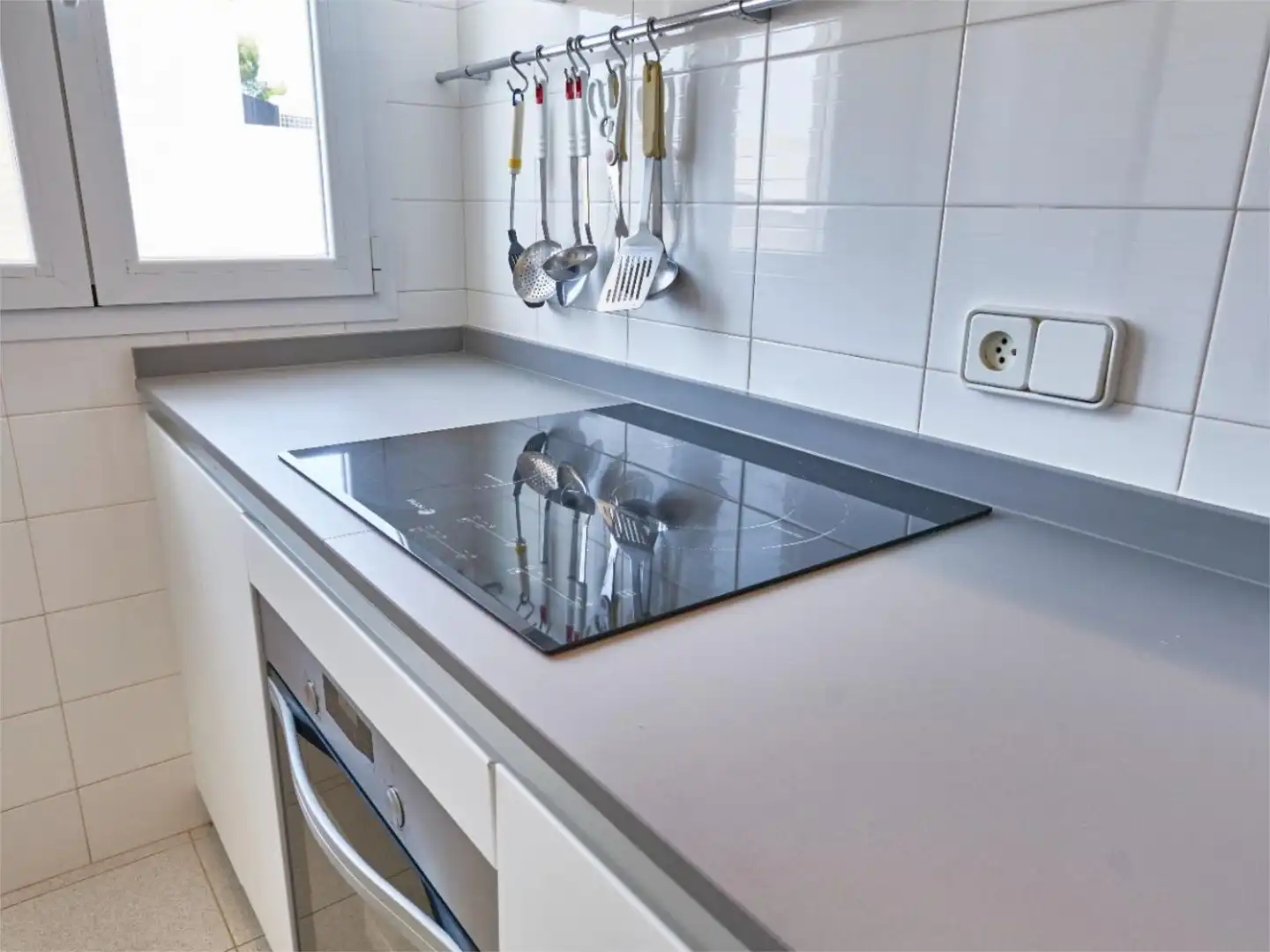 Piso de alquiler en Carrer Es Turó, 2, Colònia Sant Jordi Cocina de Piso de alquiler en Ses Salines con Aire acondicionado