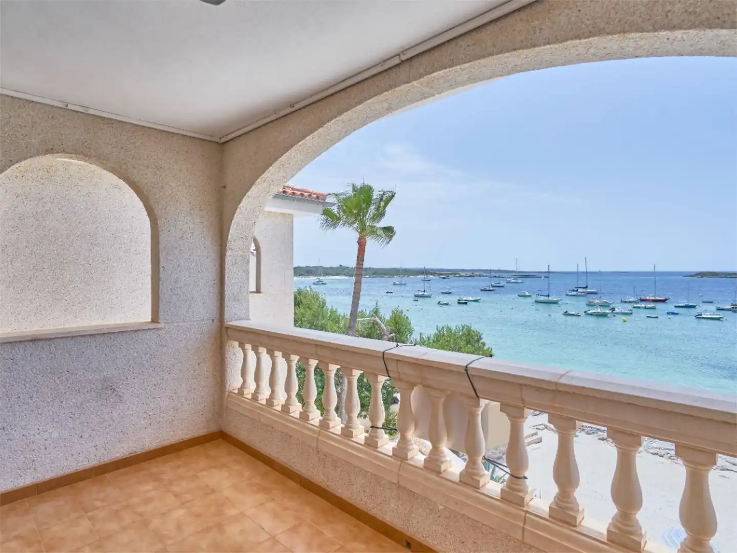 Piso de alquiler en Carrer Es Turó, 2, Colònia Sant Jordi Terraza de Piso de alquiler en Ses Salines con Aire acondicionado