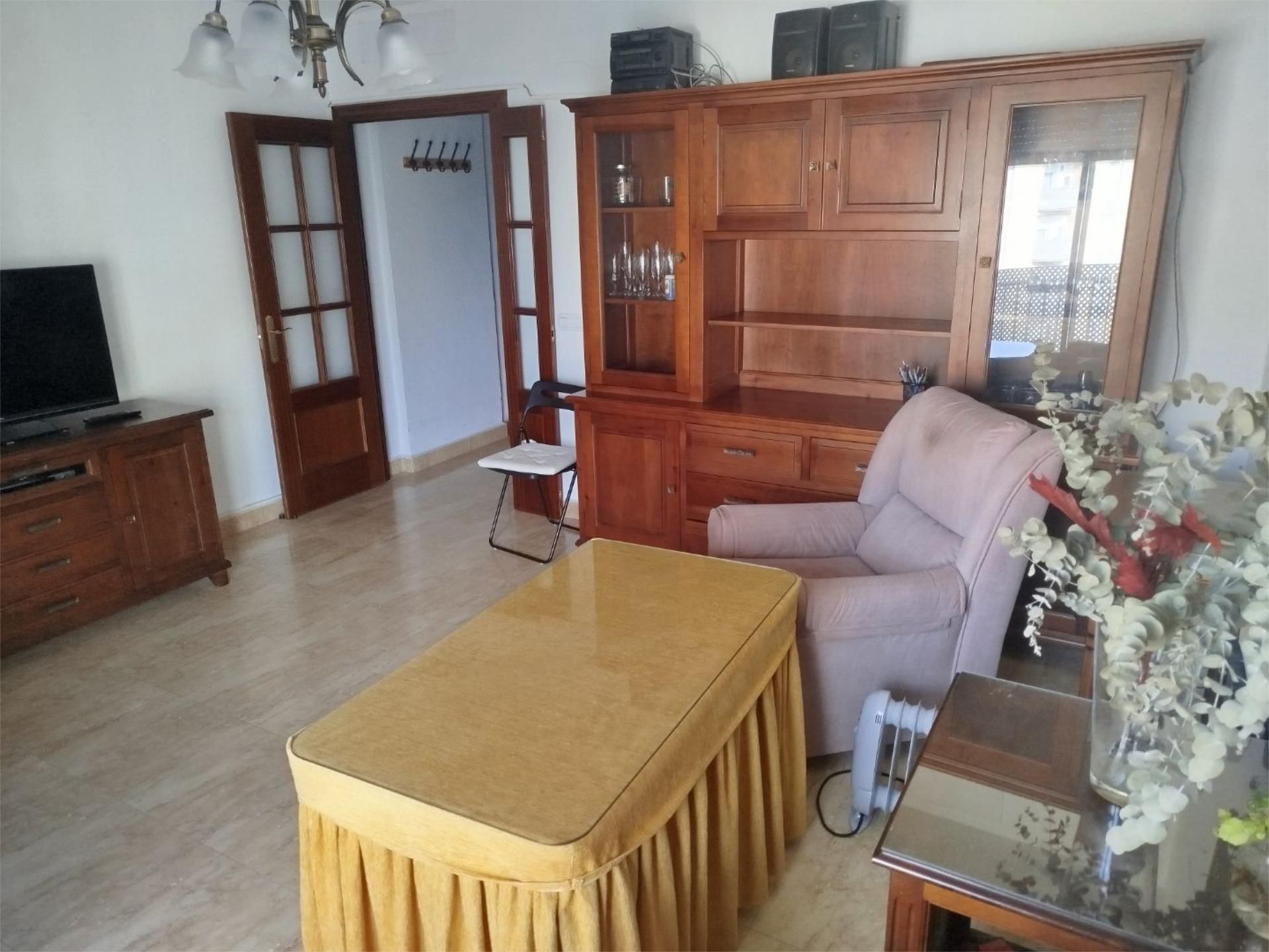 Living room of Flat to rent in Jerez de la Frontera  with Swimming Pool, Furnished and Balcony