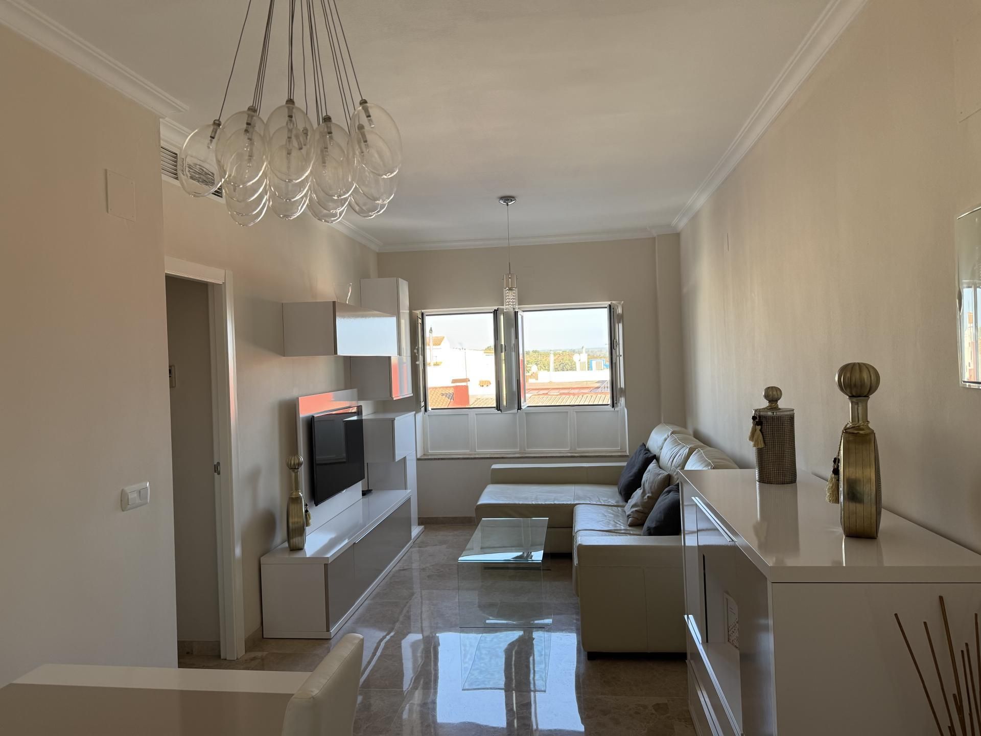 Living room of Flat for sale in Gibraleón  with Air Conditioner and Balcony