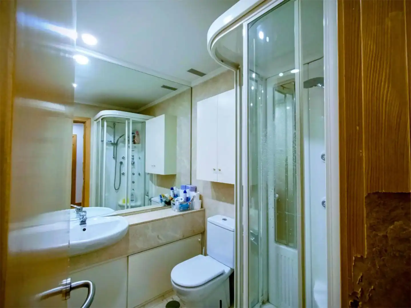 Piso en venta en Paseo de los Cerezos, 17, Hispanoamérica - Bernabéu Baño de Piso en venta en Madrid con Aire acondicionado, Calefacción y Jardín privado