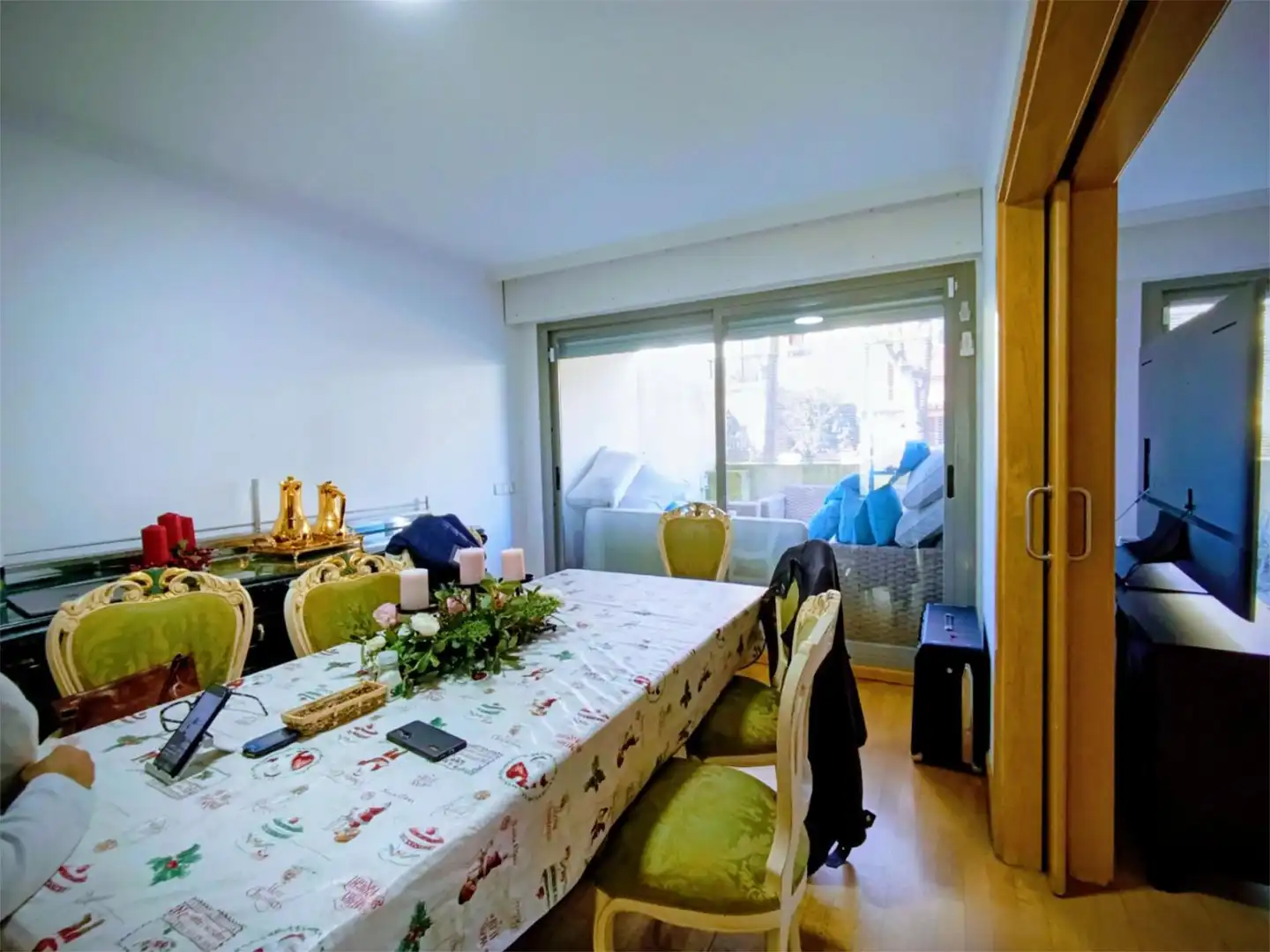 Piso en venta en Paseo de los Cerezos, 17, Hispanoamérica - Bernabéu Comedor de Piso en venta en Madrid con Aire acondicionado, Calefacción y Jardín privado