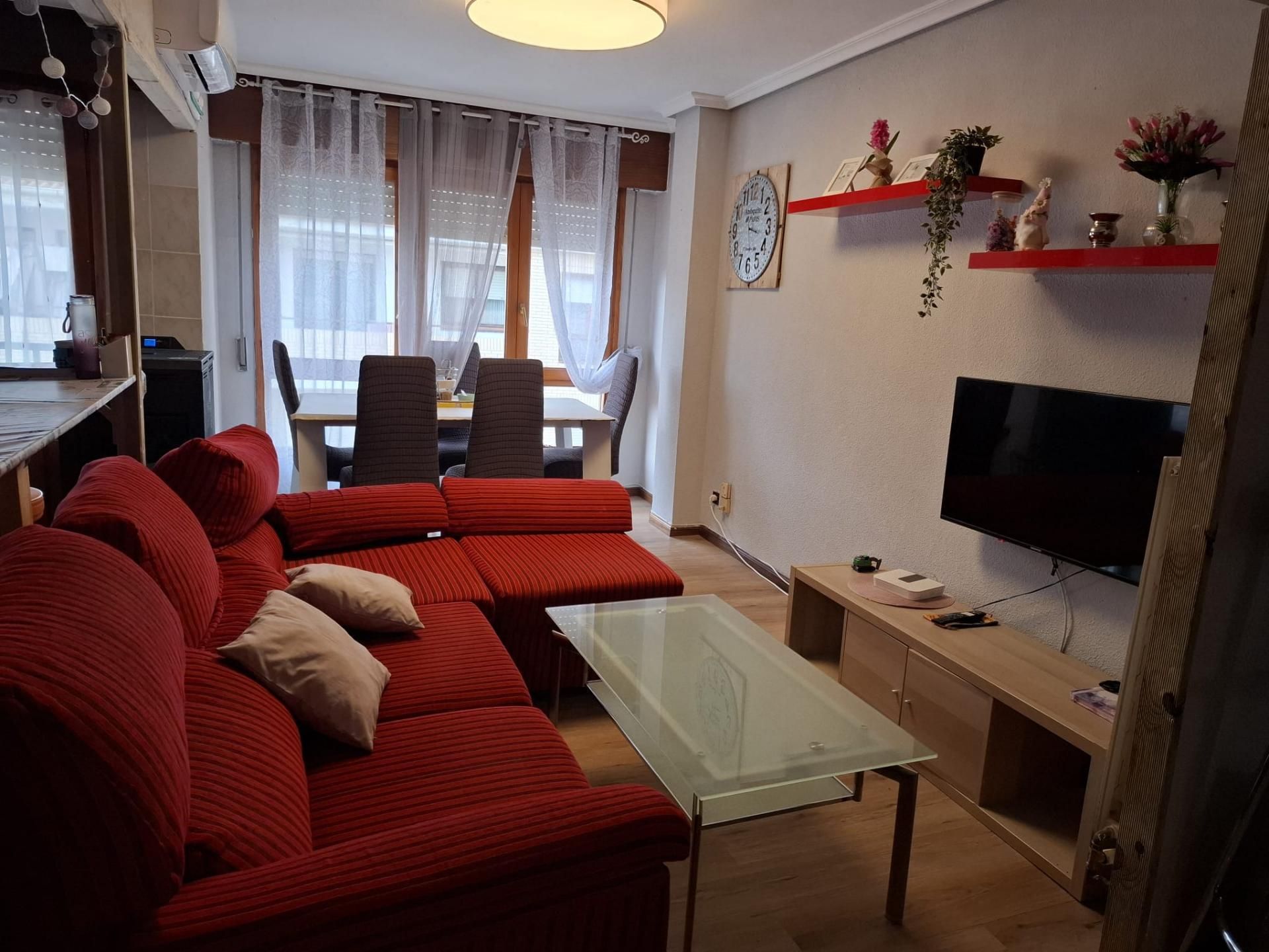 Living room of Flat to rent in Villarcayo de Merindad de Castilla la Vieja  with Heating and Furnished