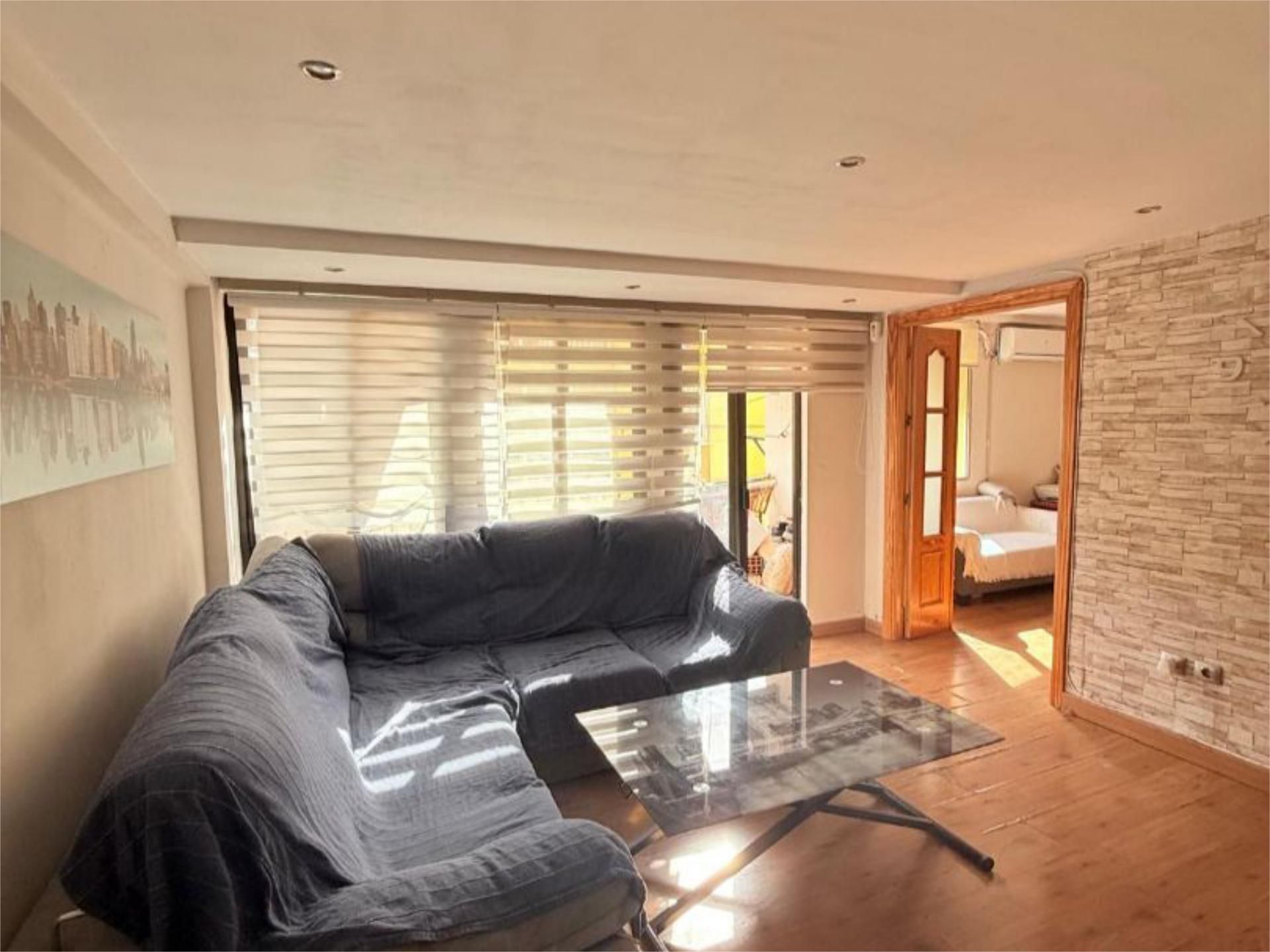 Living room of Flat for sale in Málaga Capital  with Air Conditioner and Terrace