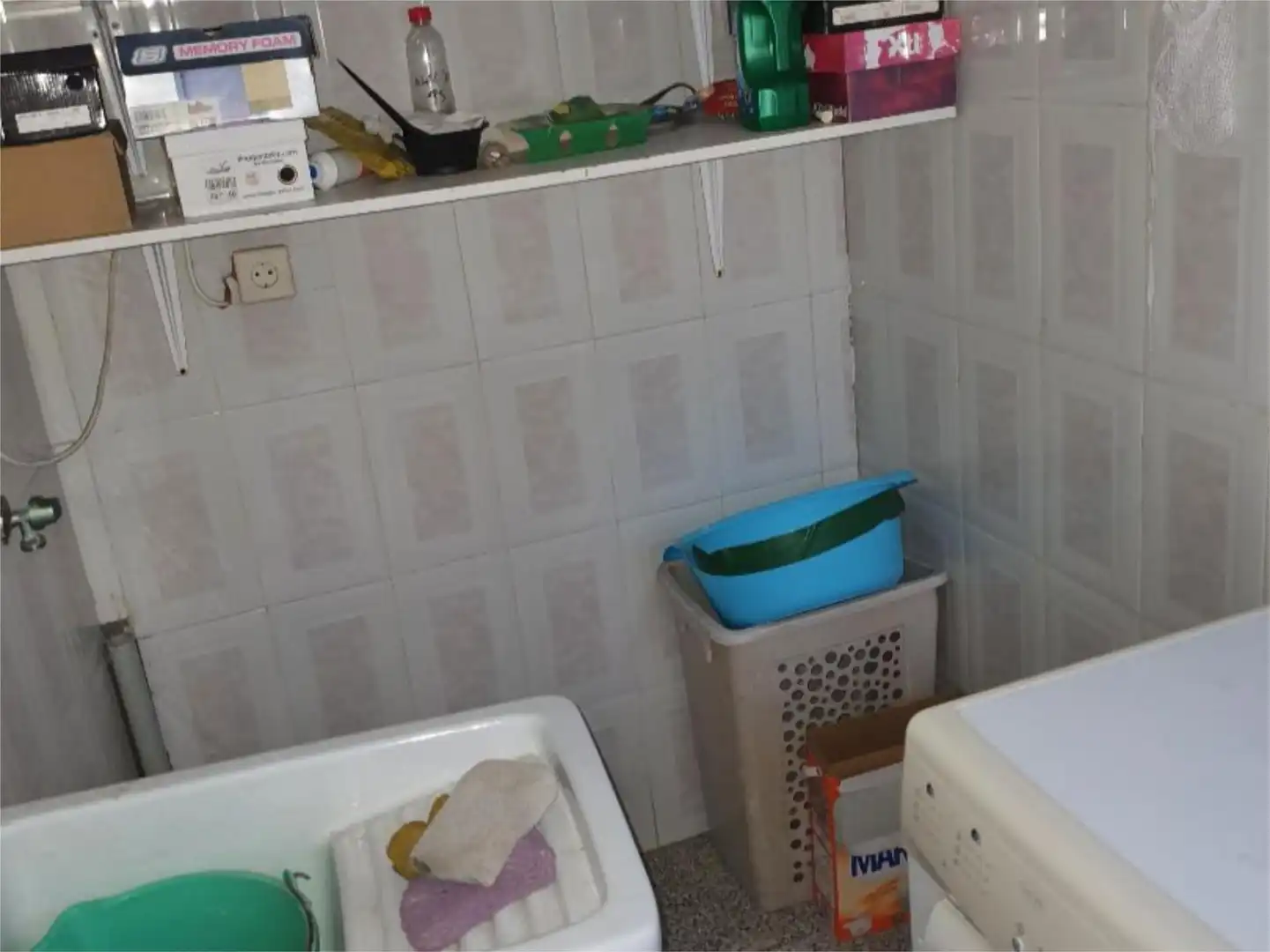 Casa adosada en venta en Calle Mayor, 21, Beniel Baño de Casa adosada en venta en Beniel con Amueblado
