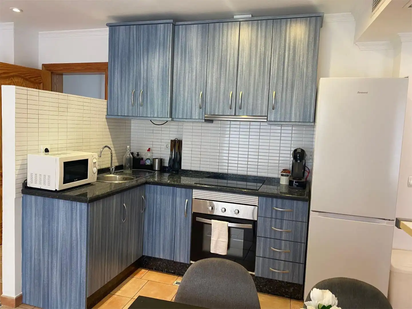 Cocina de Piso de alquiler en Fuengirola con Aire acondicionado y Balcón