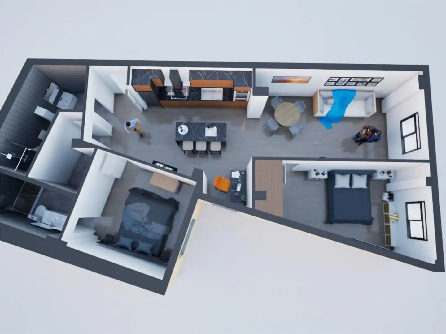 Piso en venta en Calle Teneguía, 1, Longuera - Toscal Habitación de Piso en venta en Los Realejos con Trastero