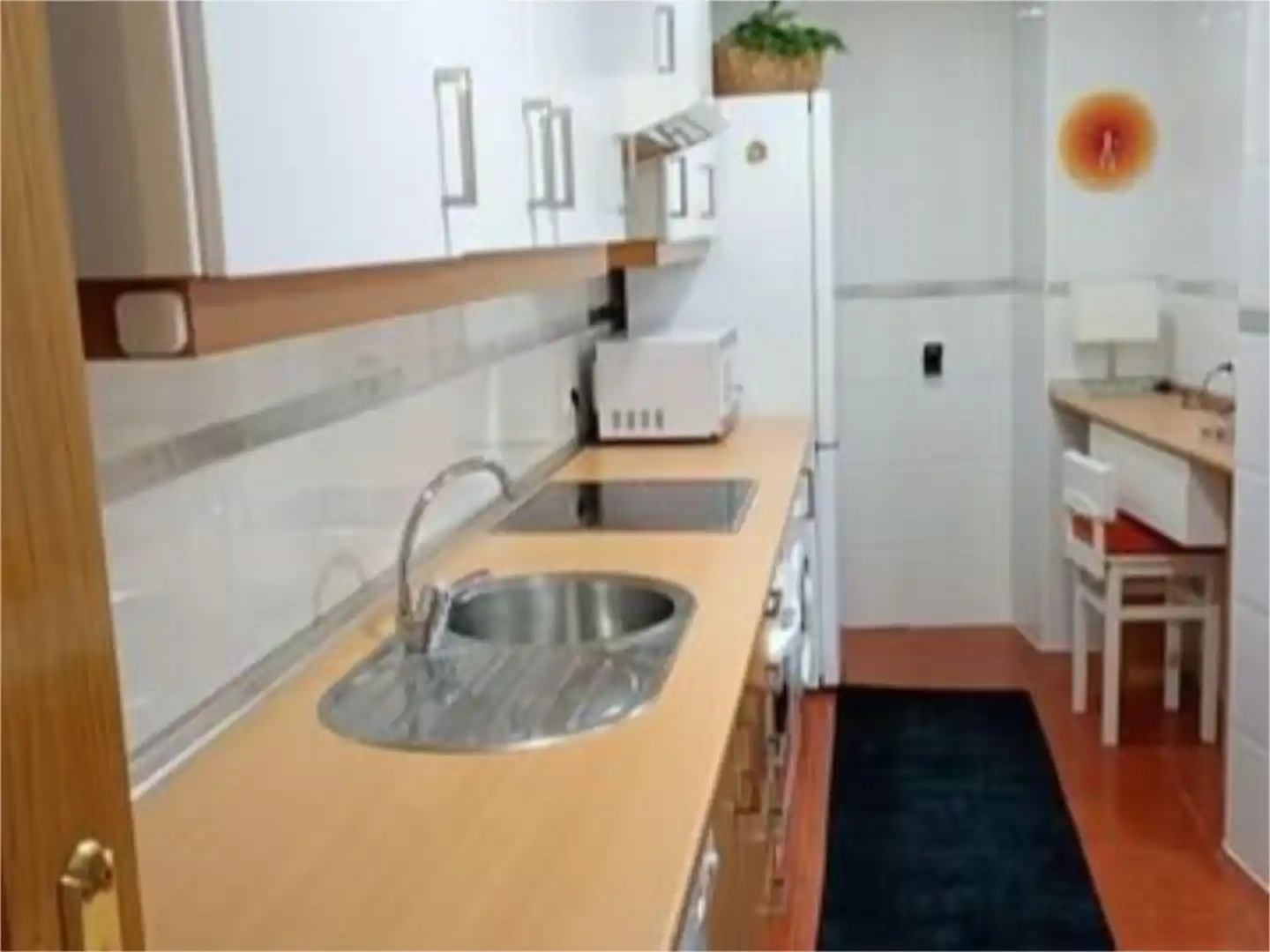 Kitchen of Flat for sale in Llerena  with Air Conditioner