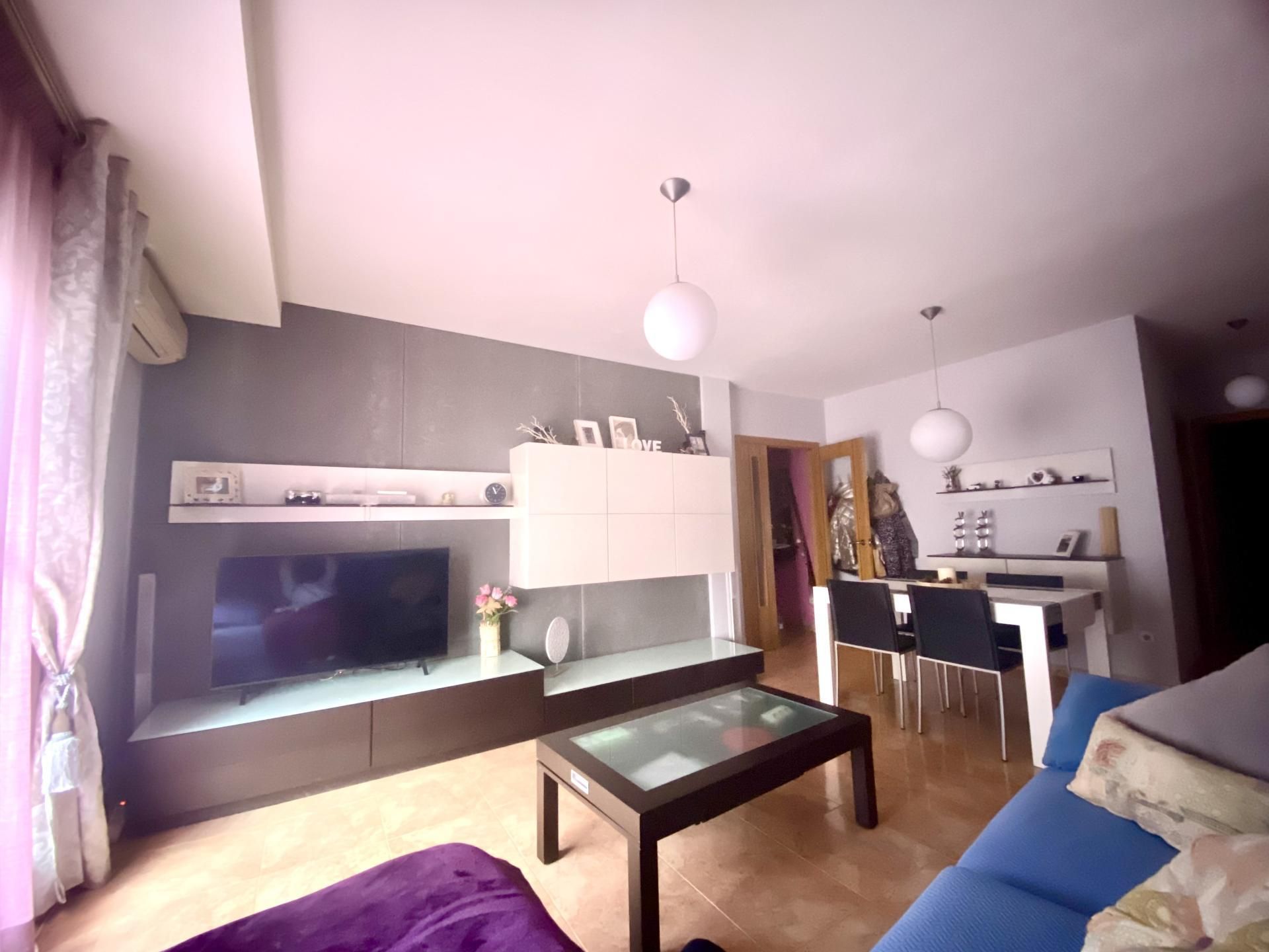 Sala de estar de Piso en venta en Alginet con Aire acondicionado y Balcón
