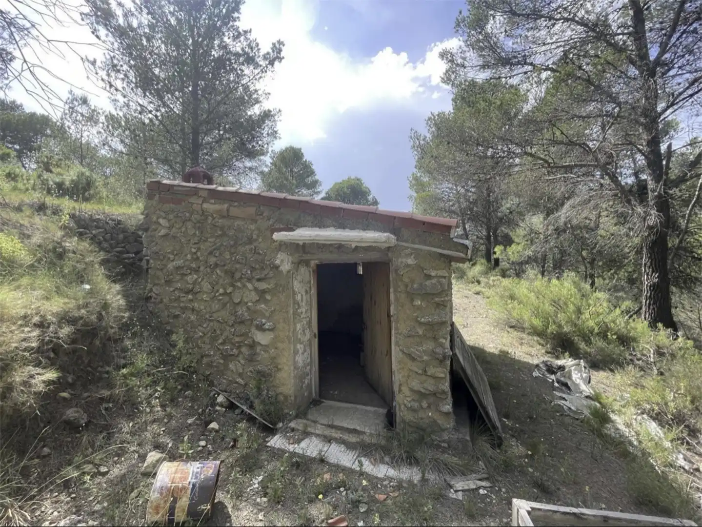 Finca rústica en venta en Carrer Sant Antoni, 50, Confrides Vista exterior de Finca rústica en venta en Confrides con Jardín privado