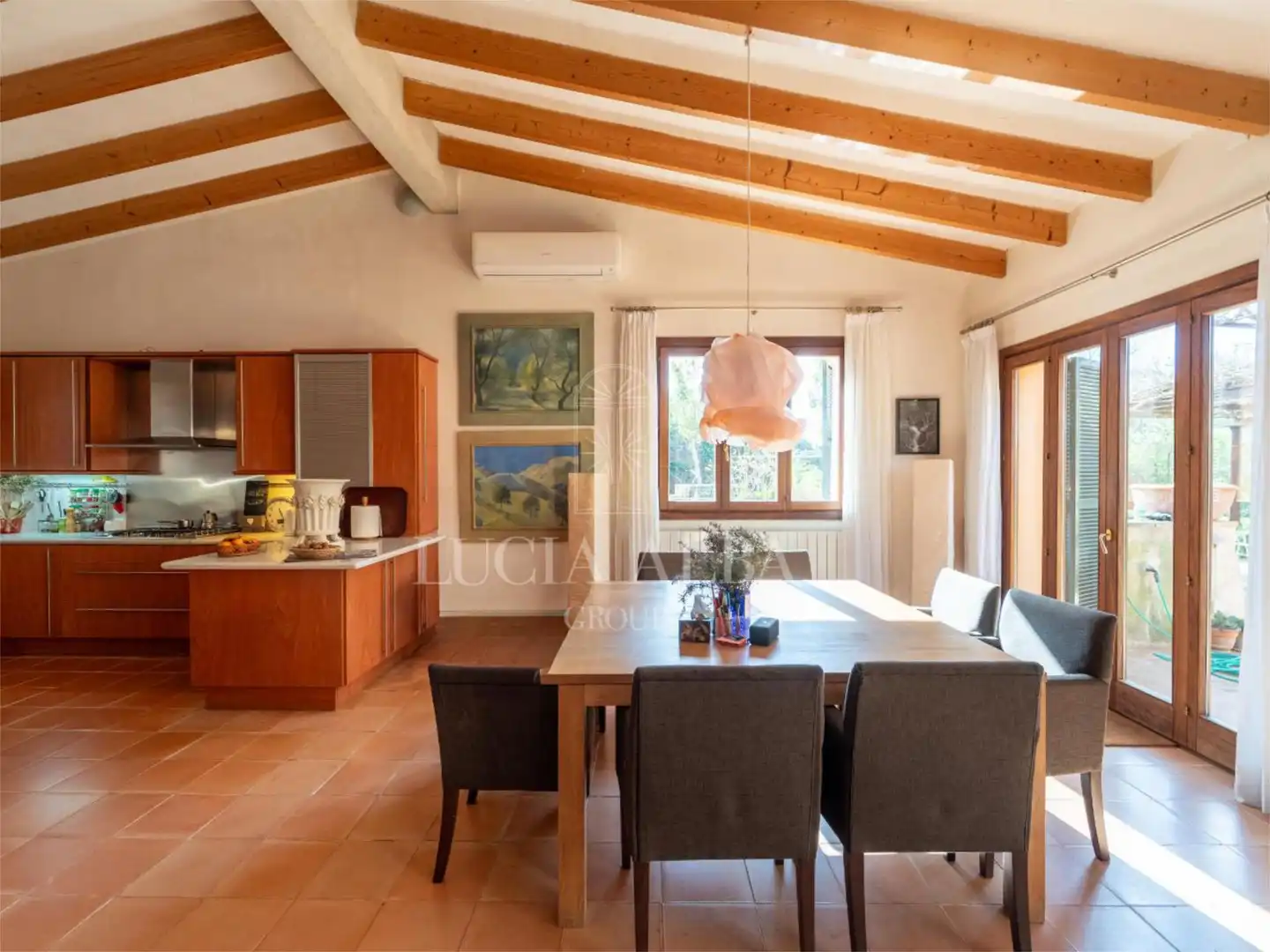 Piso en venta en Diseminado Poligono 8, 17, Sencelles Comedor de Piso en venta en Sencelles con Calefacción, Jardín privado y Terraza