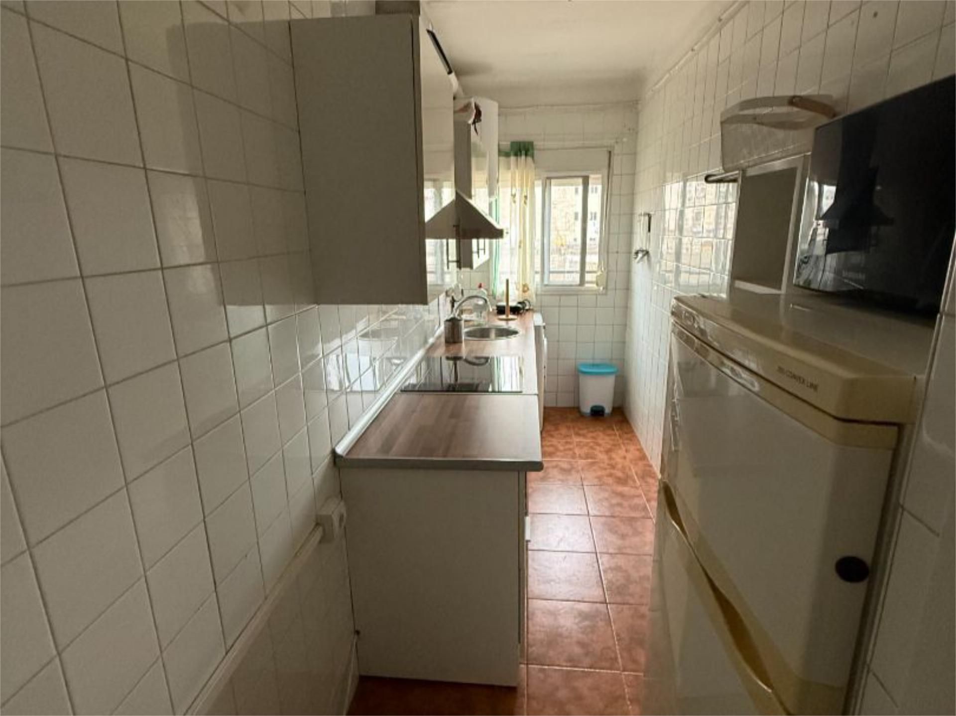 Cuina de Pis de lloguer en Málaga Capital amb Aire condicionat, Calefacció i Terrassa