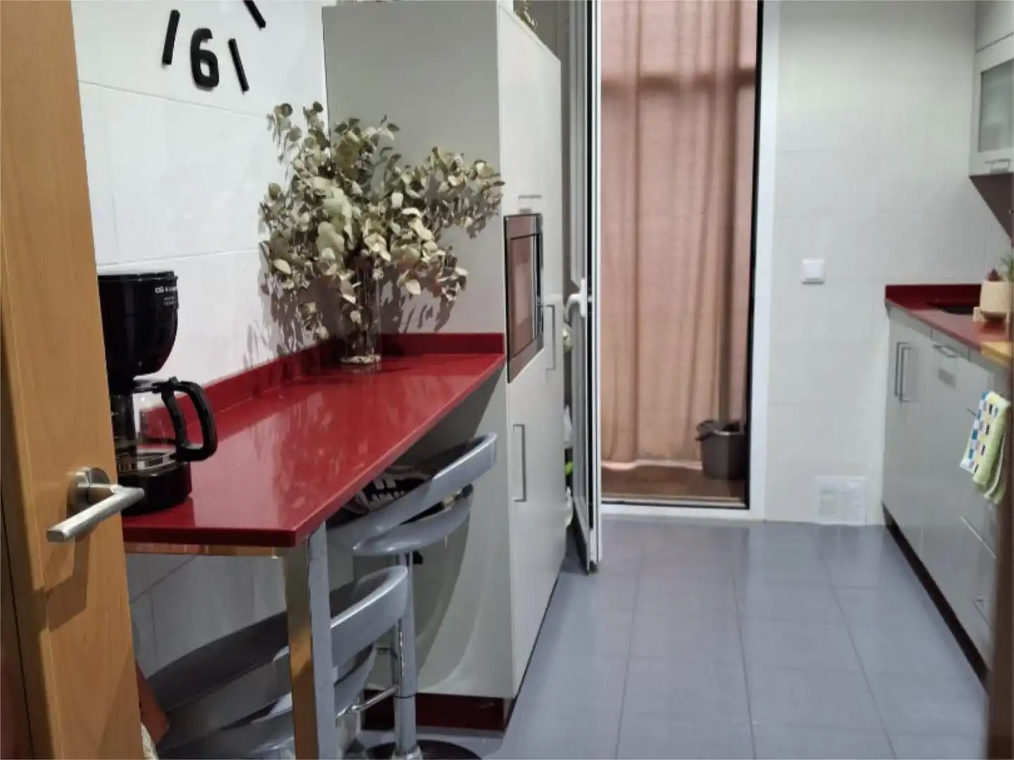 Kitchen of Flat for sale in Palma del Río  with Air Conditioner, Heating and Private garden