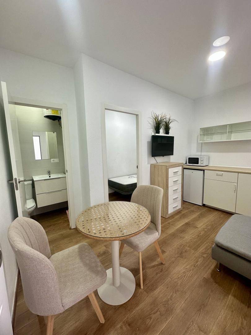 Bedroom of Flat to rent in  Cádiz Capital  with Parquet flooring, Terrace and Furnished