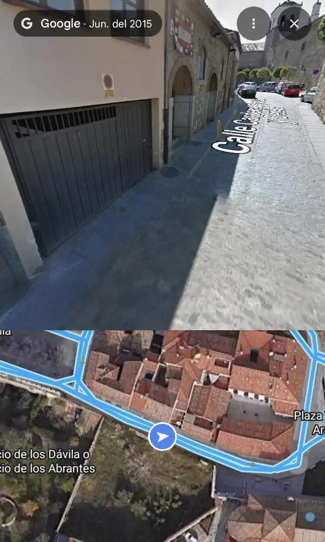 Garage zur Miete in Calle Cardenal Pla y Deniel, 1, Murallas Außenansicht von Garage zur Miete in Ávila