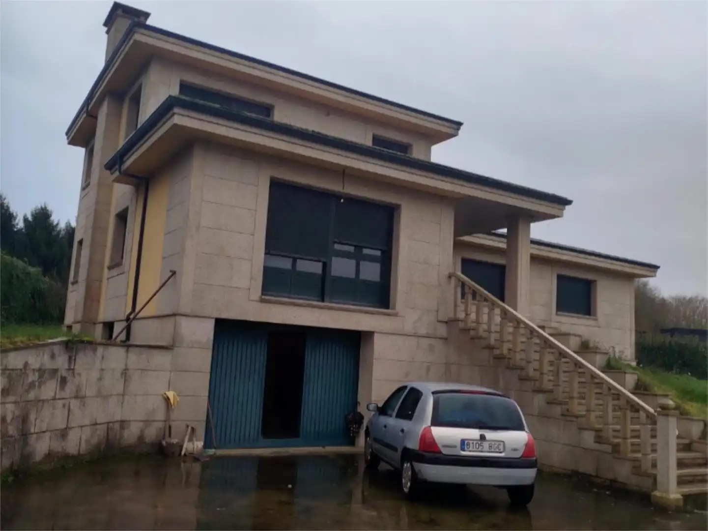 Vista exterior de Piso en venta en Lugo con Calefacción, Jardín privado y Parquet