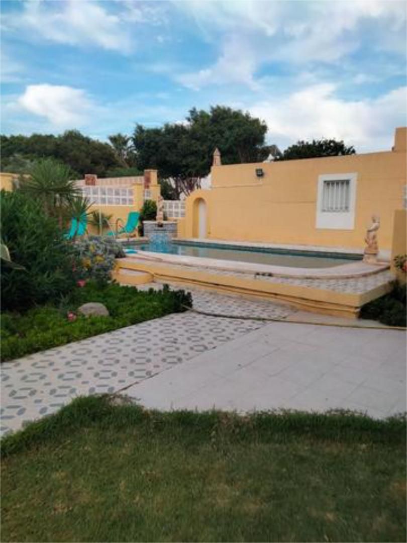 Swimming pool of Single-family semi-detached for sale in Roquetas de Mar  with Heating, Private garden and Terrace