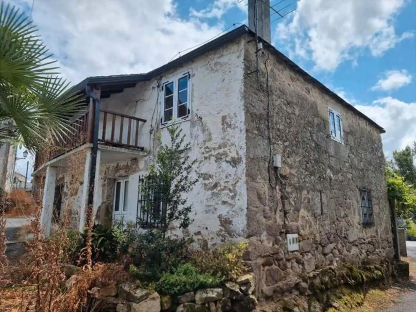 Exterior view of Houses for sale in Láncara  with Terrace