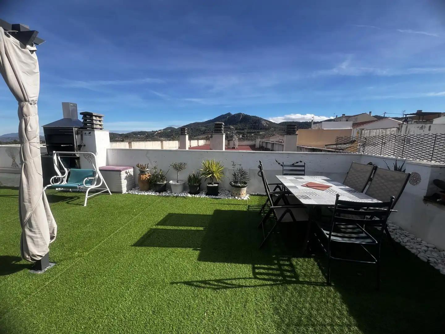 Flat for sale in Carrer Alt, 4, Centre - Zona Alta Terrace of Flat for sale in Alcoy / Alcoi with Air Conditioner, Heating and Private garden