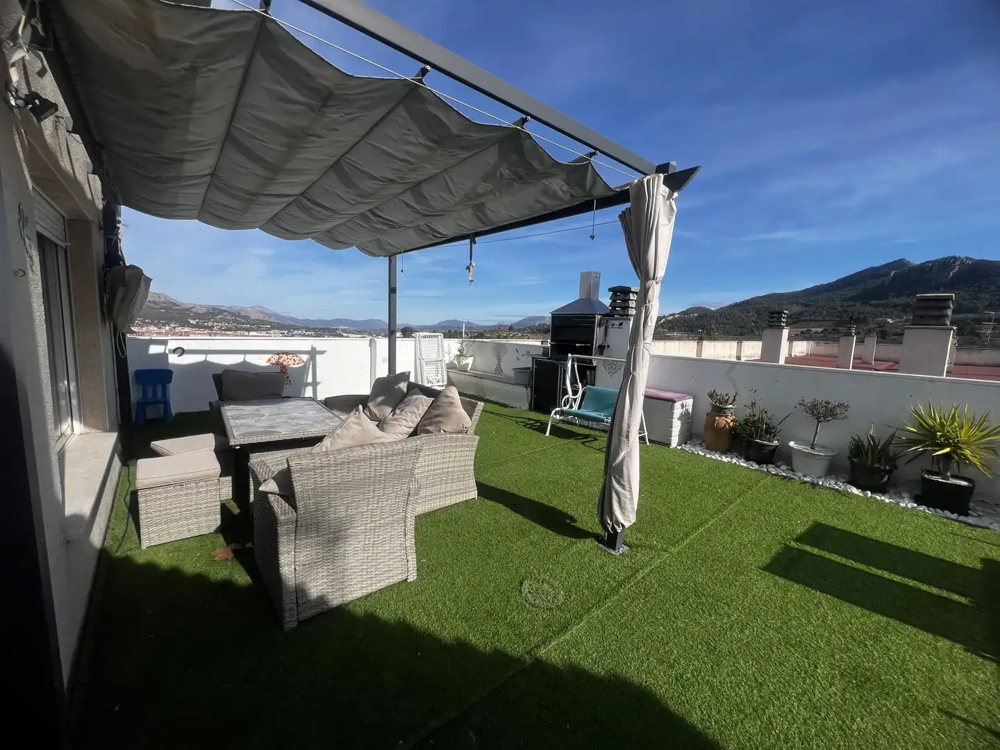 Flat for sale in Carrer Alt, 4, Centre - Zona Alta Terrace of Flat for sale in Alcoy / Alcoi with Air Conditioner, Heating and Private garden